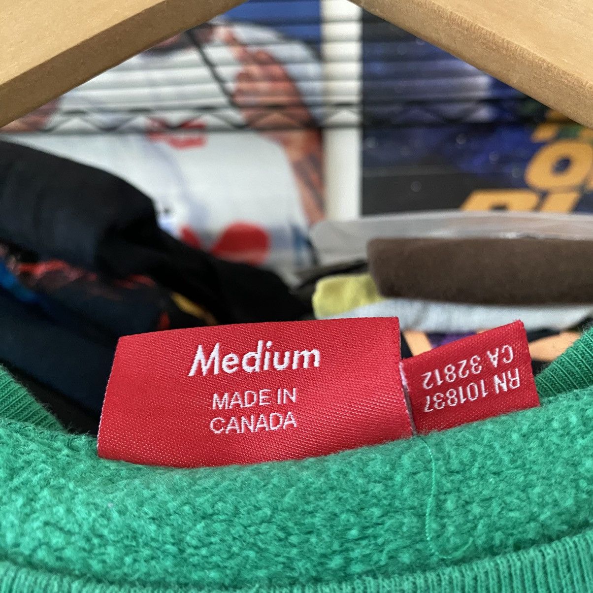 Supreme Supreme Harlem Crewneck Raglan Sweatshirt Green 2012 Size US M / EU 48-50 / 2 - 3 Thumbnail