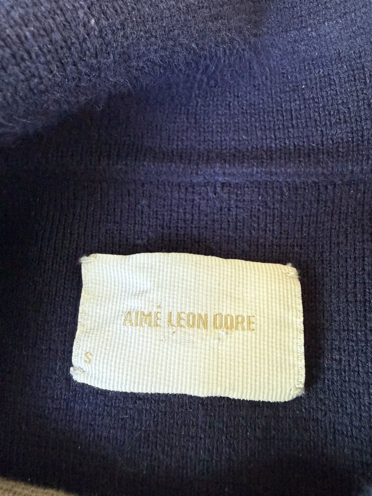 Aime Leon Dore Aime Leon Dore Button Down Sweater Polo- SMALL Size US S / EU 44-46 / 1 - 3 Thumbnail