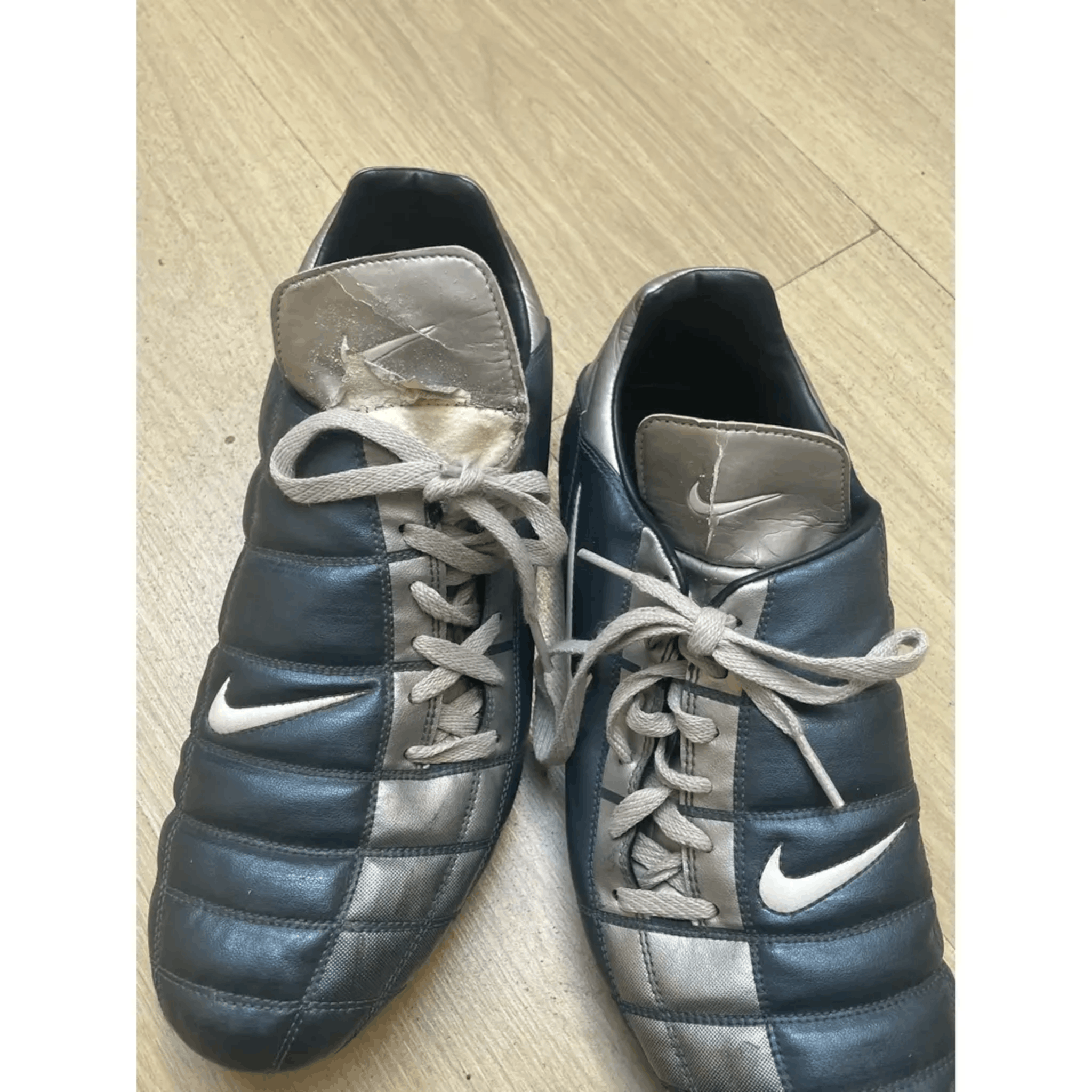 Nike Nike Total 90 FG Leather Football Boots – Vintage Size US 10.5 / EU 43-44 - 6 Thumbnail