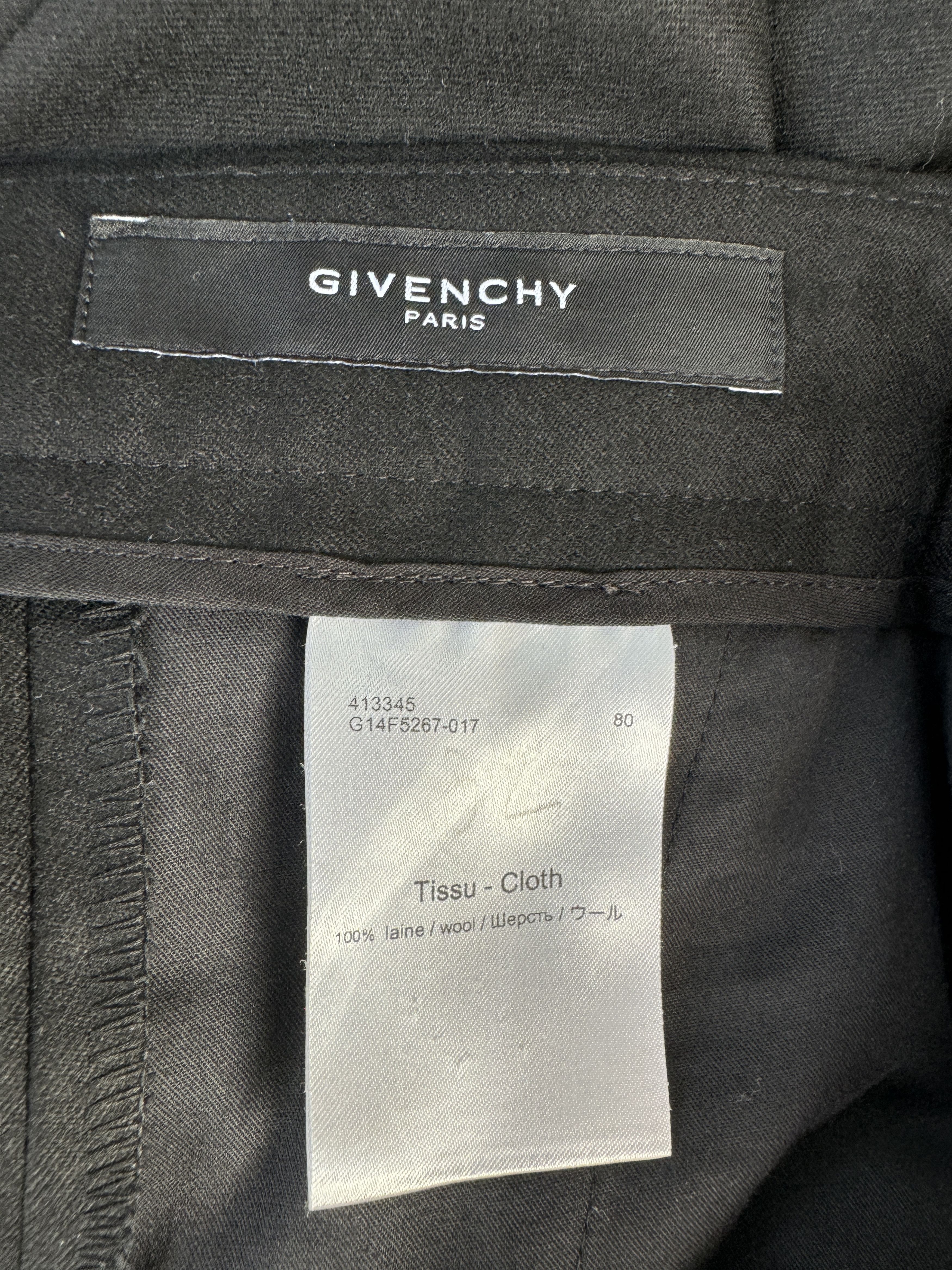 Givenchy Givenchy Wool Drop Crotch - Pad - Harem Trousers EU 46 Size US 32 / EU 48 - 5 Thumbnail