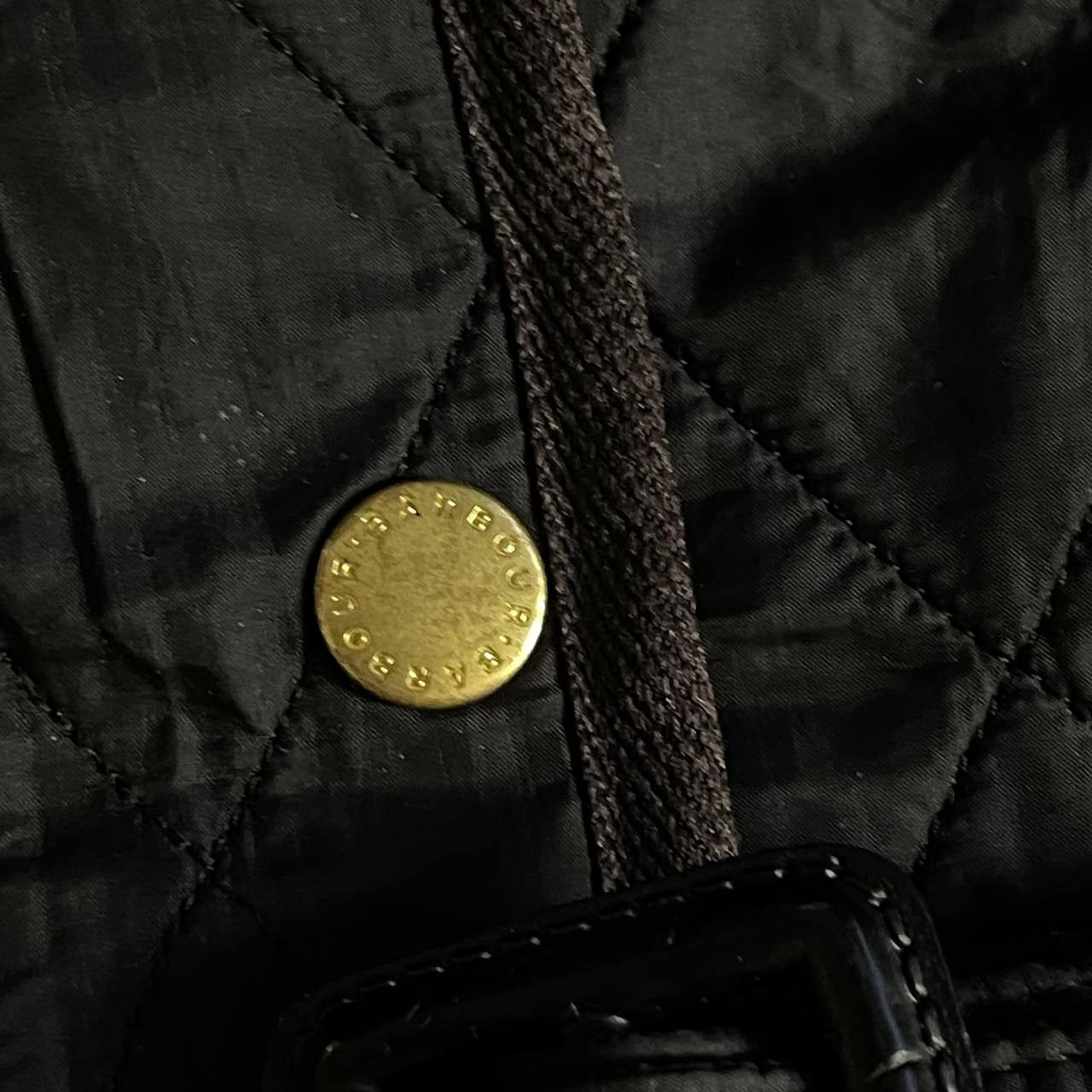 Barbour × Vintage Women’s Quilted Bomber Jacket Barbour International Size 12 Size XL / US 12-14 / IT 48-50 - 7 Thumbnail