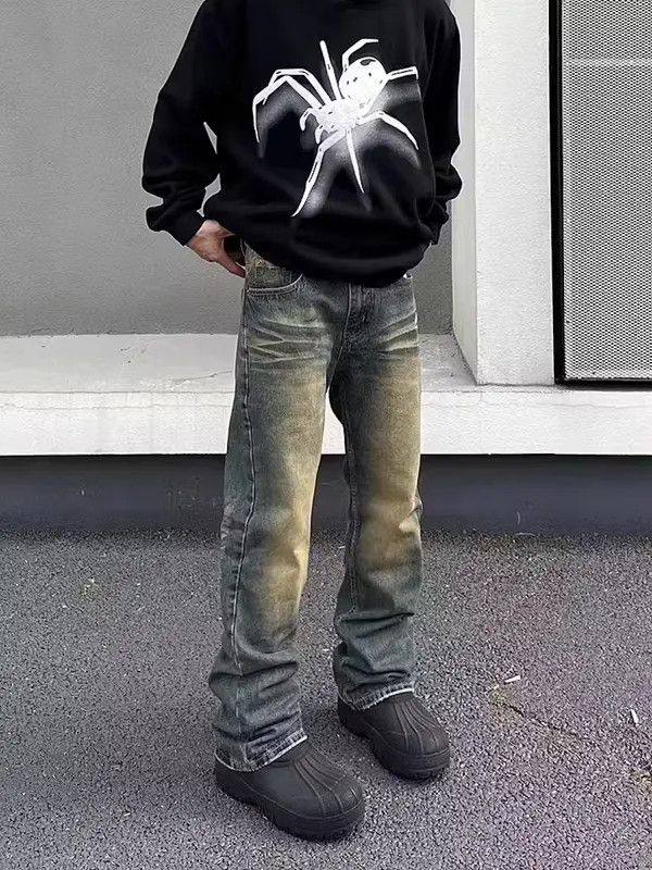Vintage VIBE Street hip hop washed baggy y2k jeans Size US 28 / EU 44 - 5 Thumbnail