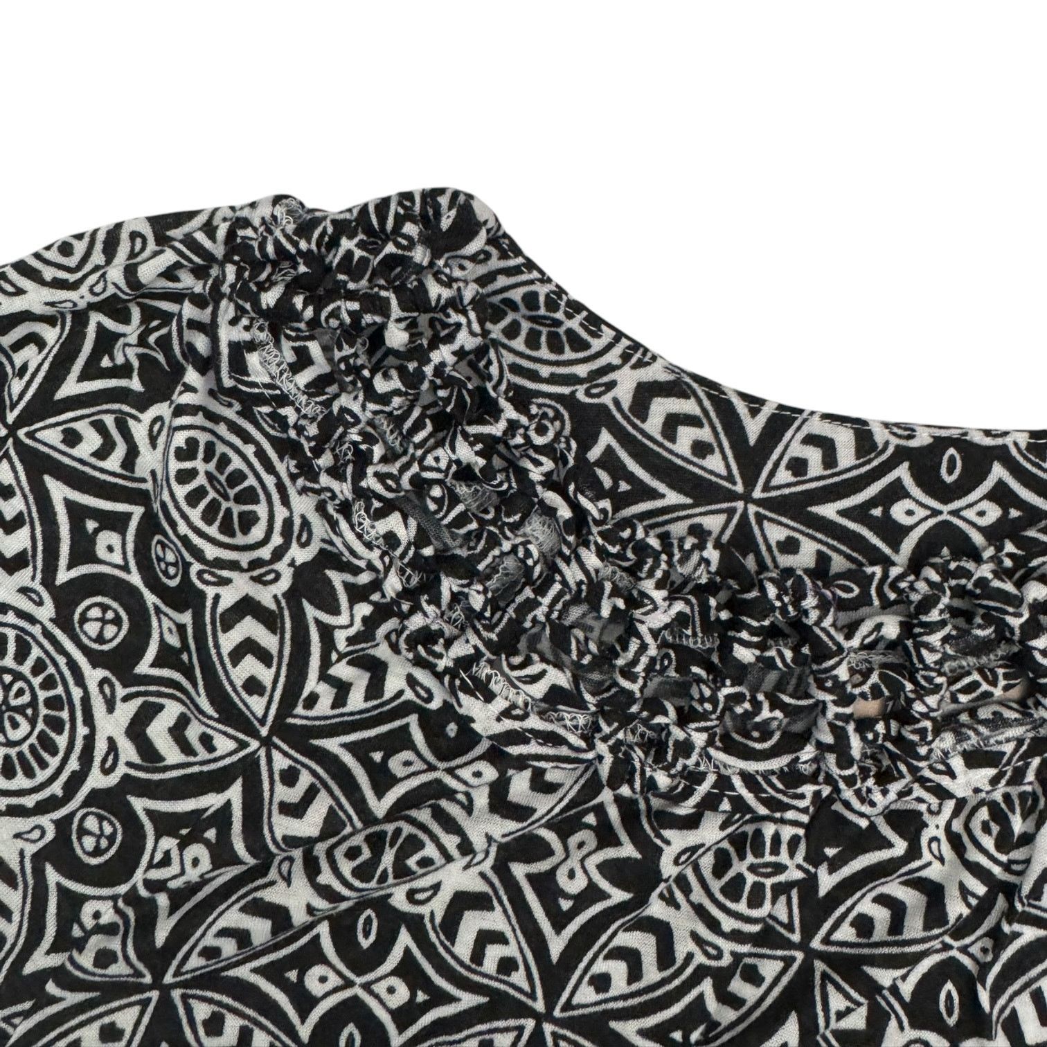 Other White Stag Circular Patterned Shirt in Black & White Small Size S / US 4 / IT 40 - 6 Thumbnail