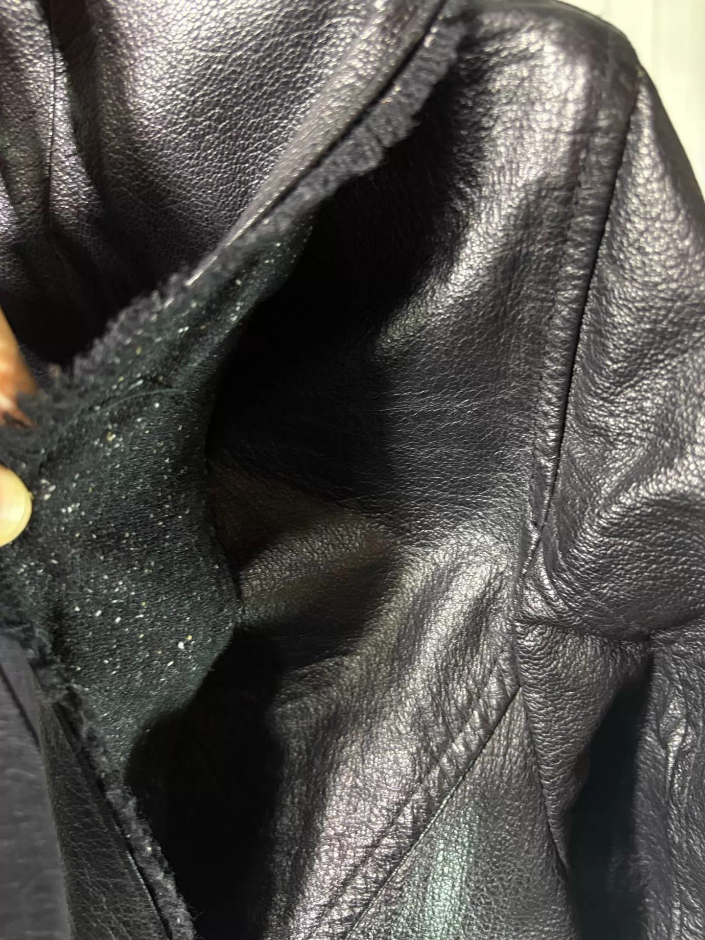 Katharine Hamnett London Katharine Hamnett 00s Frayed Leather Jacket Size US S / EU 44-46 / 1 - 4 Thumbnail