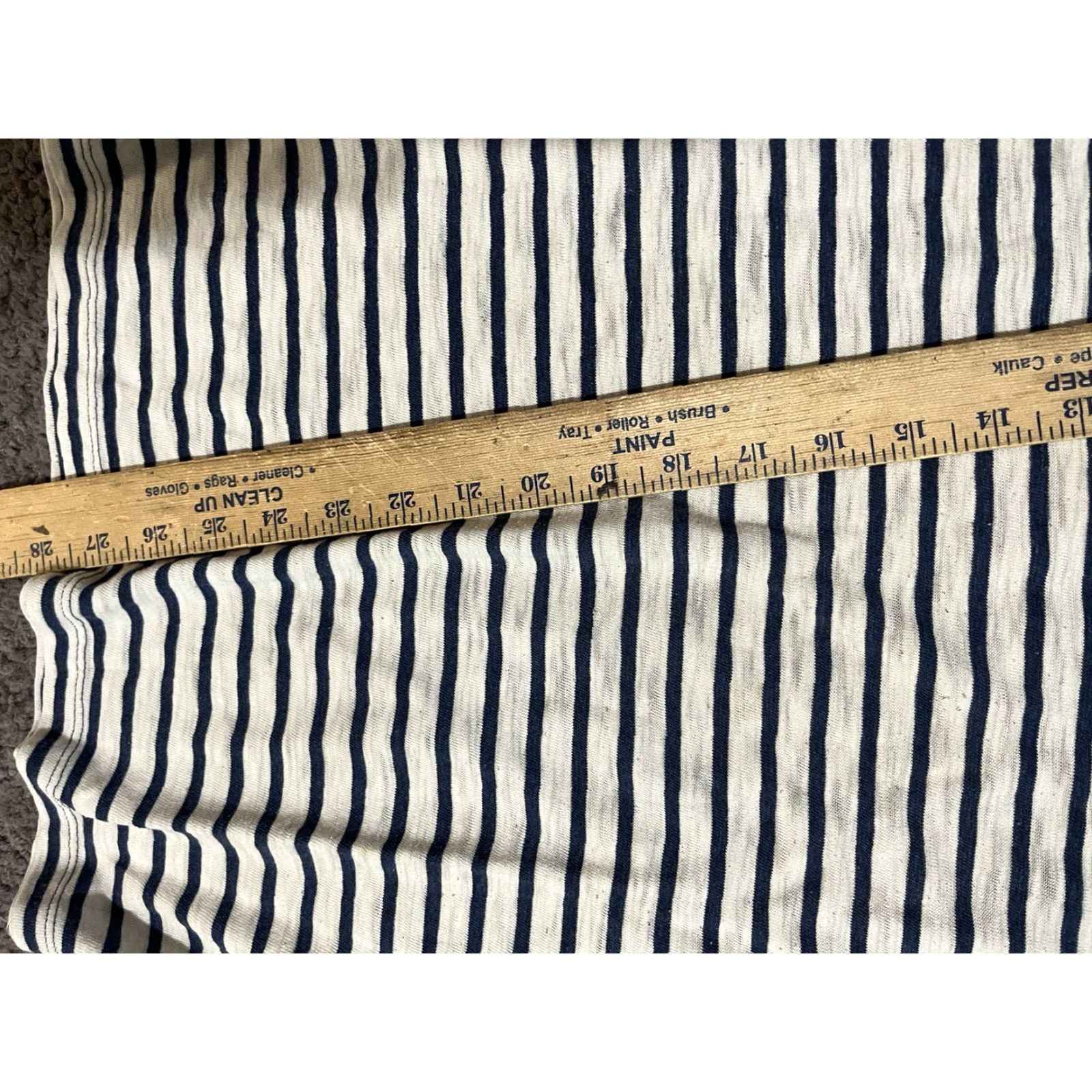 Tommy Hilfiger Tommy Hilfiger Shirt Men XL Blue Beige Striped Cotton Short Sleeve Crew Neck Logo Nautical 90s Sportswear Mens Size US 36 / EU 52 - 6 Thumbnail