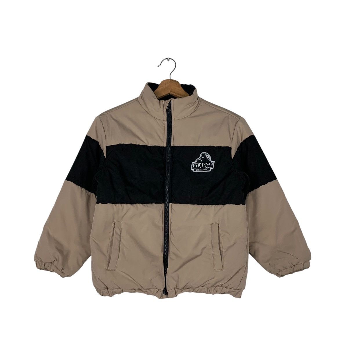 Xlarge XLARGE Kids Colorblock Light Puffer Jacket #1320-C59 Size US XXS / EU 40 - 1 Thumbnail