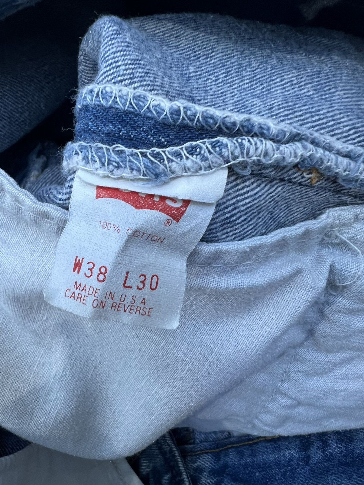Levi's Vintage levis 501 jeans Size US 36 / EU 52 - 3 Thumbnail