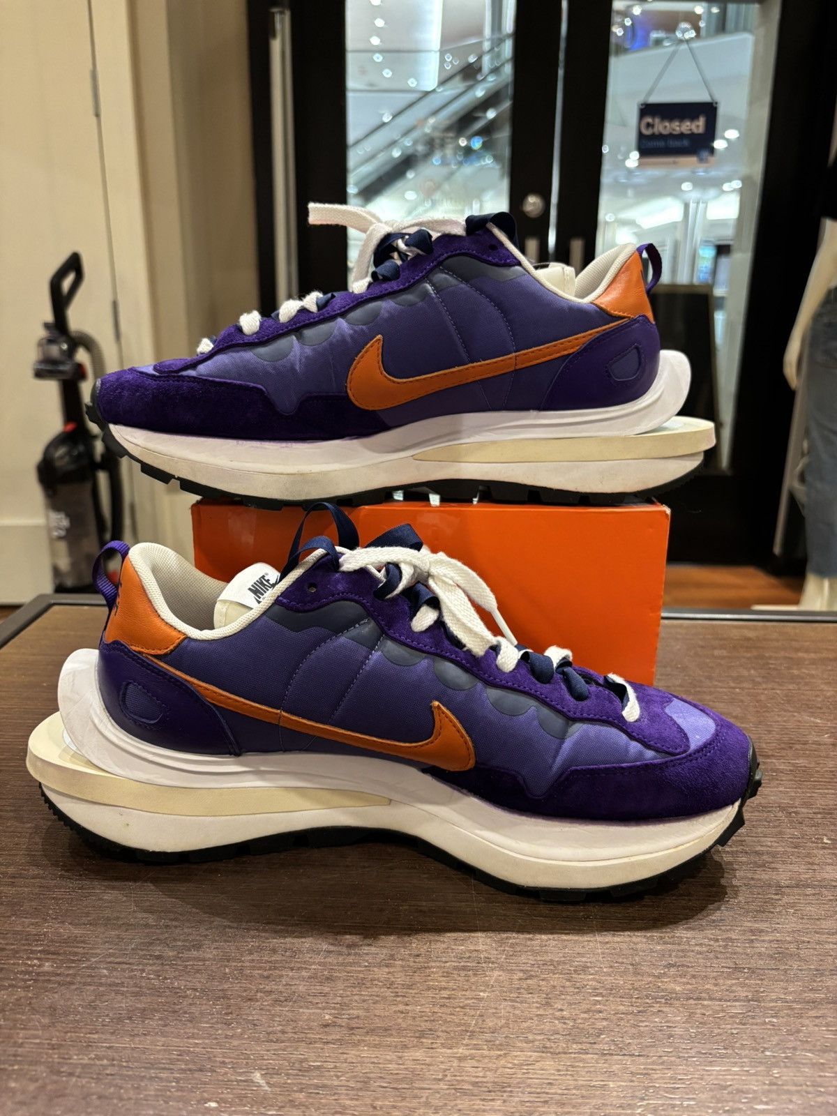 Nike × Sacai Nike Sacai VaporWaffle ‘Dark Iris’ Size US 11 / EU 44 - 2 Thumbnail