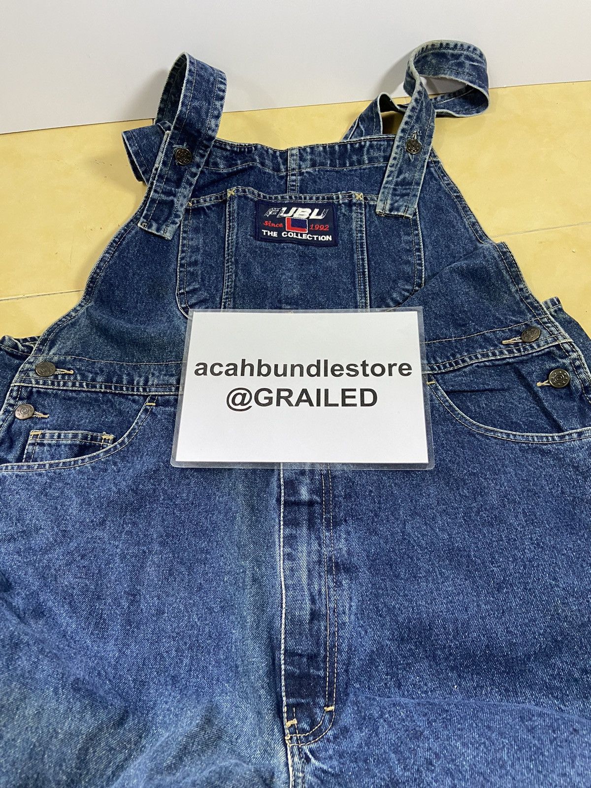 Fubu VINTAGE FUBU USA RARE DENIM OVERALLS Size US 42 / EU 58 - 22 Thumbnail