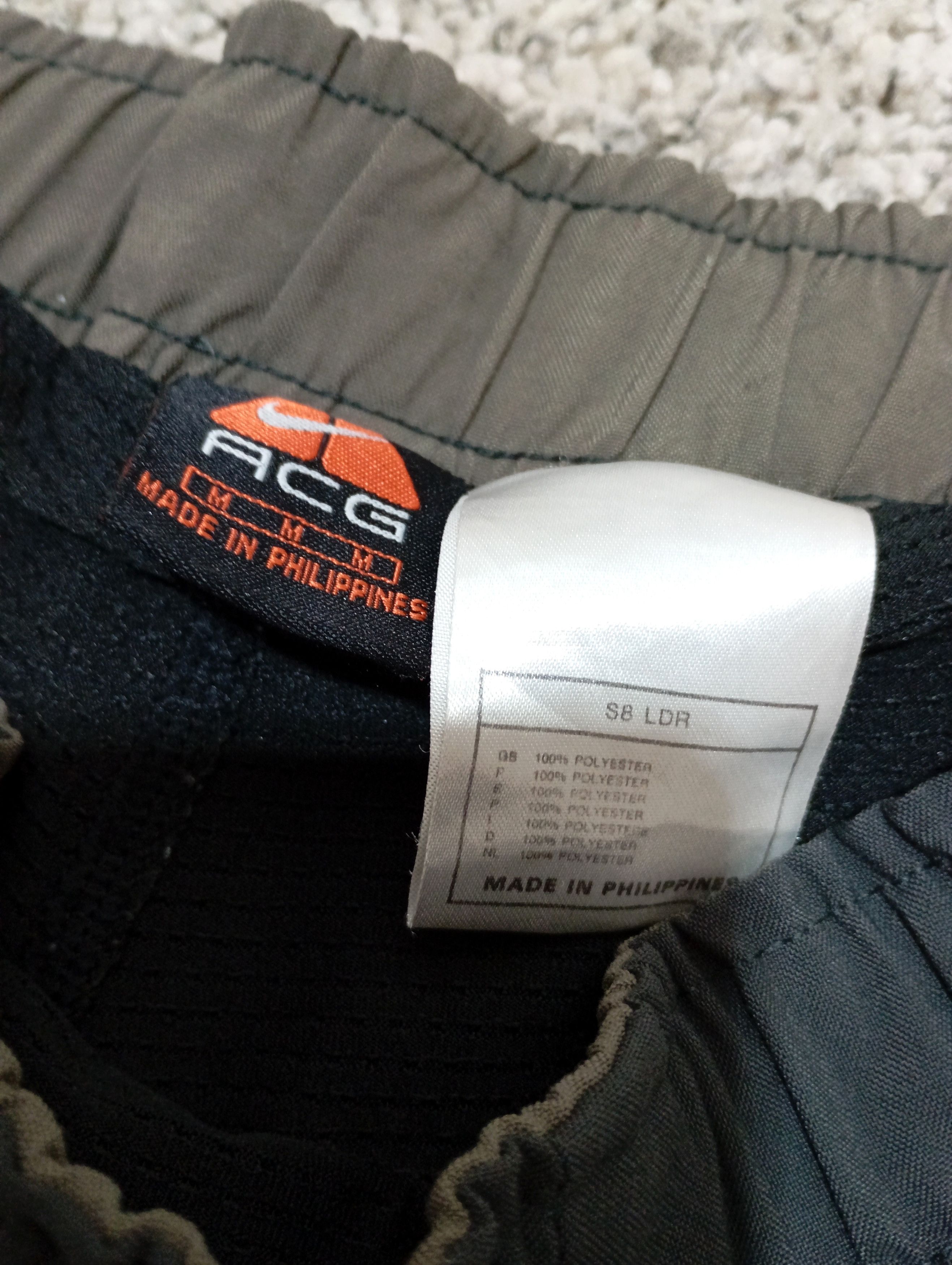 Nike × Nike ACG × Vintage Vintage Nike ACG Dark Gray Cargo Shorts Rare Streetwear Hype Size US 32 / EU 48 - 5 Thumbnail