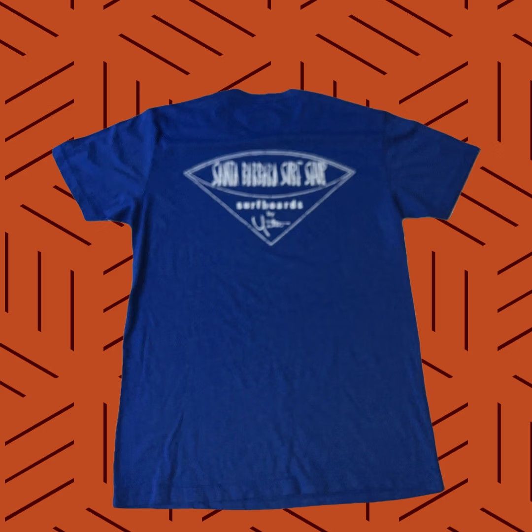 Vintage VINTAGE Santa Barbara Surf Shop Yater Surfboards Blue Shirt Small Men Crew Neck Short Sleeve Graphic Print Logo 2000s Retro Surf San fran? Size US S / EU 44-46 / 1 - 1 Thumbnail