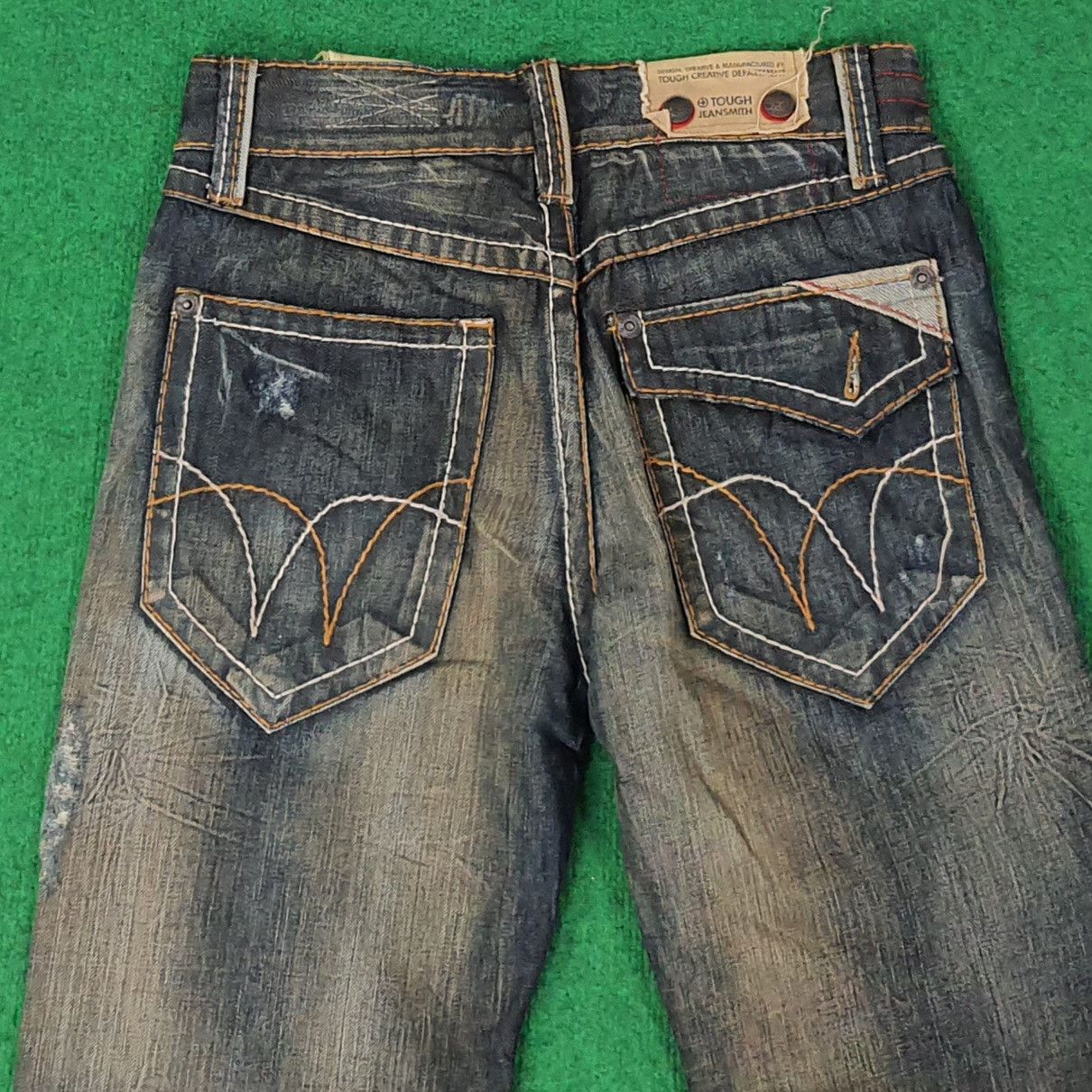 Vintage Vintage Tough Jeansmith Street Aesthetic Jeans C258N18 Size US 32 / EU 48 - 4 Thumbnail