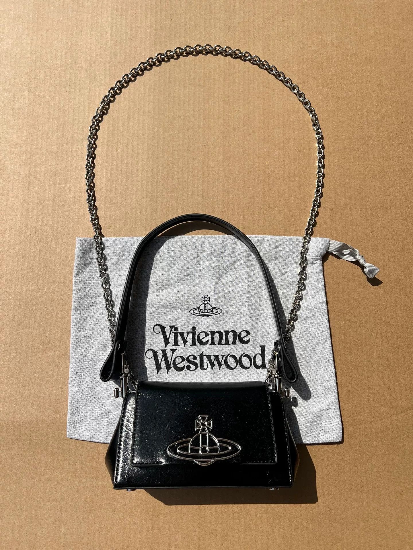 Vivienne Westwood Vivienne Westwood HAZEL Oil Wax Leather Bag Size ONE SIZE - 1 Thumbnail