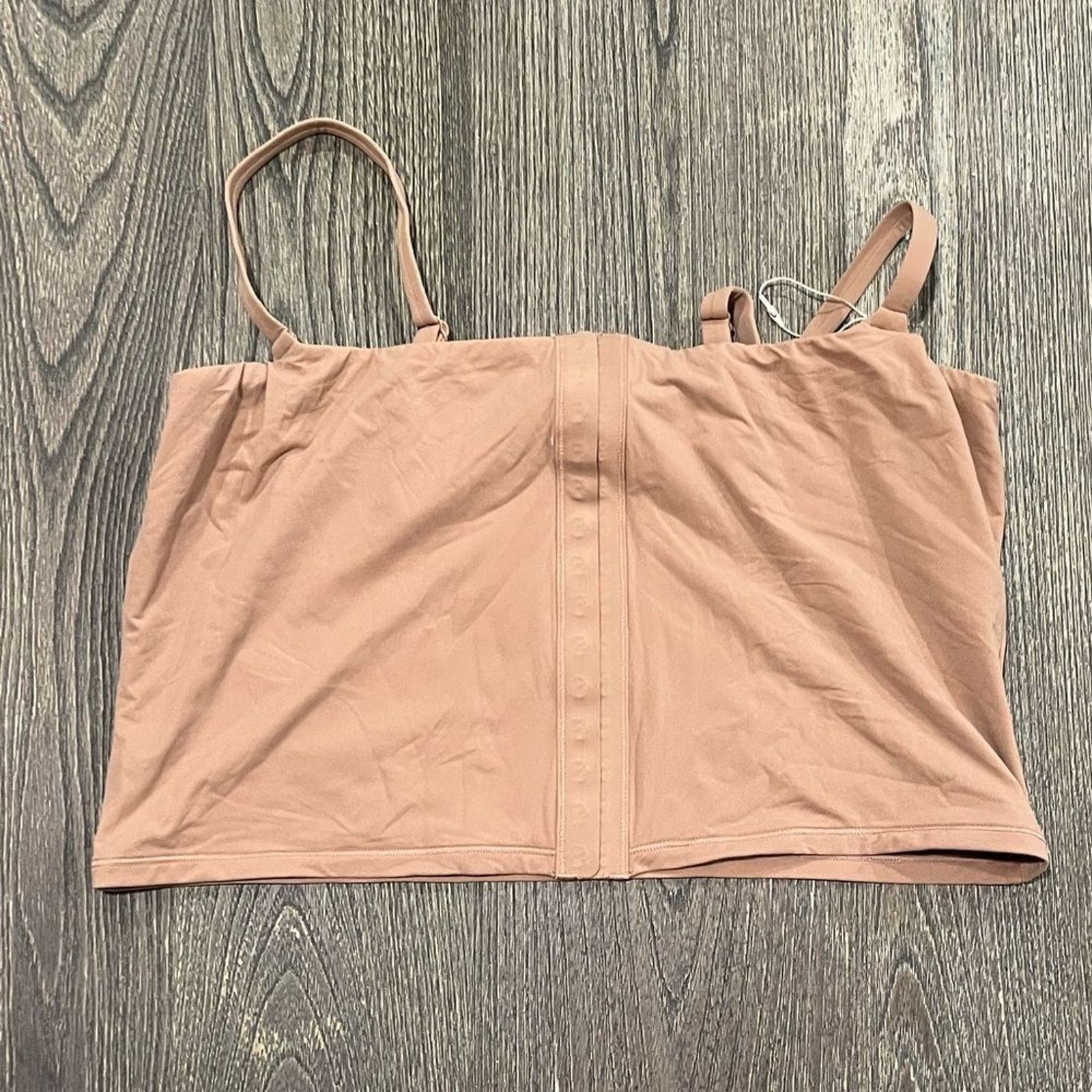 SKIMS NWT Skims Fits Everybody Adaptive Cami Crop Top Sienna 3X Size 3XL / US 20-22 - 1 Thumbnail