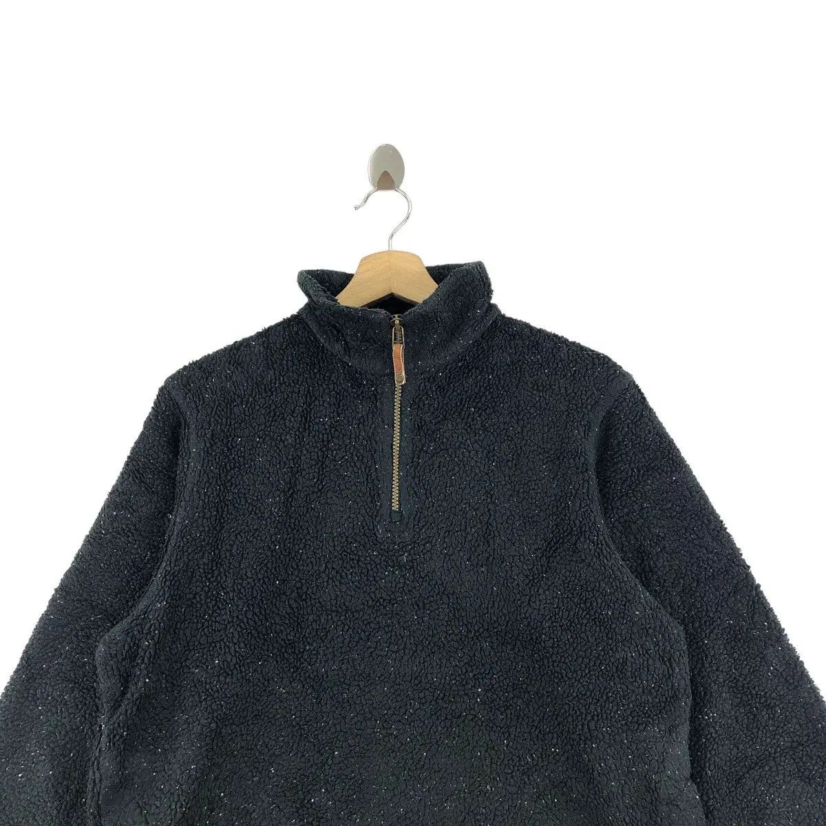 Lands' End LANDS’ END Direct Merchants Collection Fleece Sweater Sherpa Size XS / US 0-2 / IT 36-38 - 3 Thumbnail