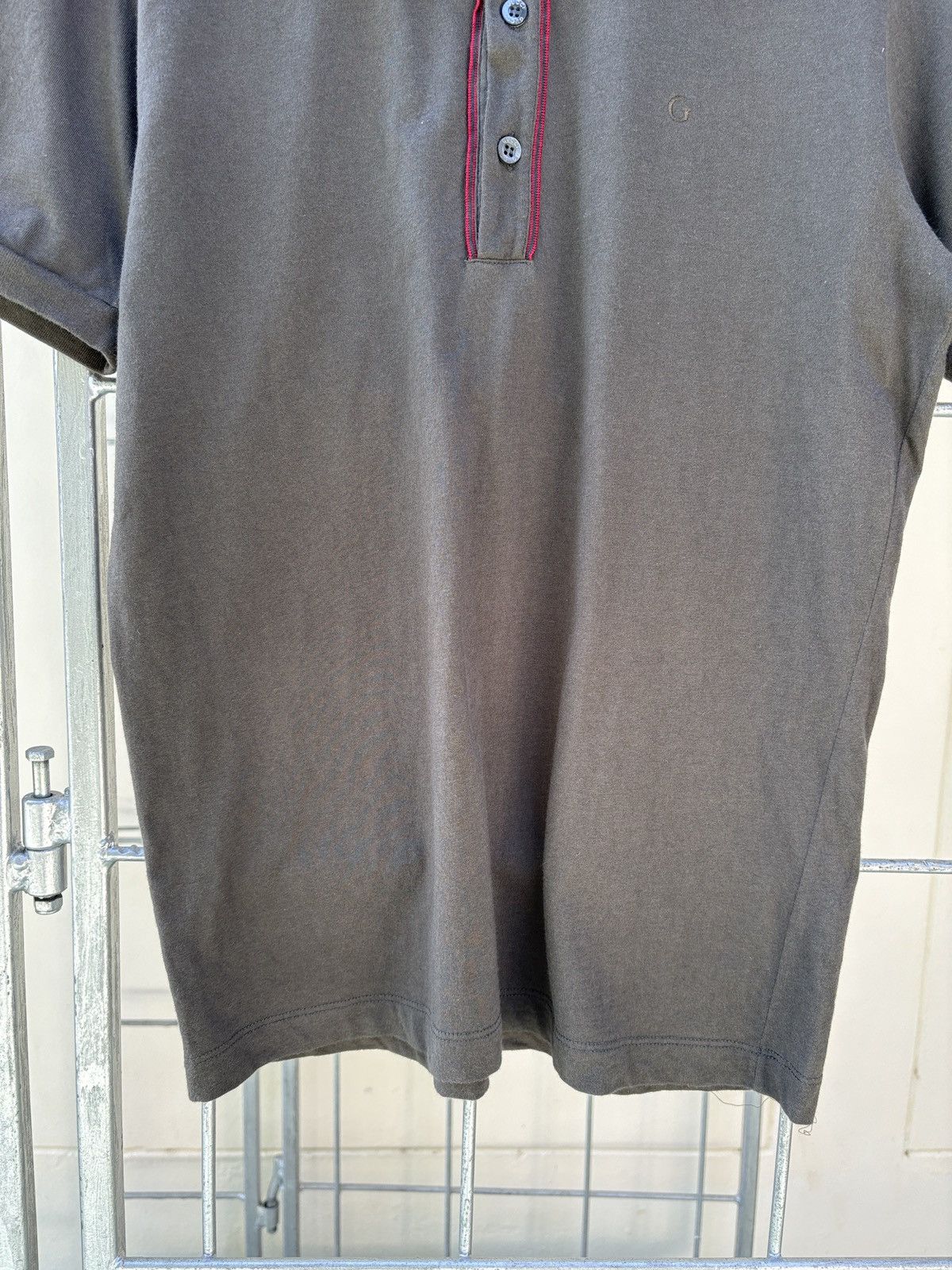 Gucci Gucci olive green polo shirt Size US M / EU 48-50 / 2 - 3 Thumbnail