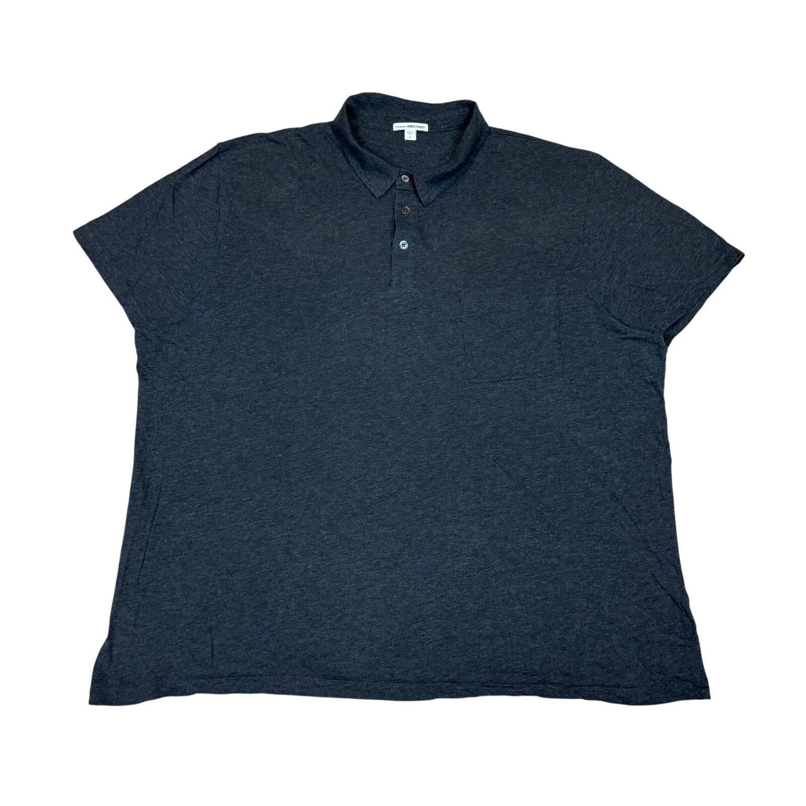 James Perse Standard James Perse One Pocket Polo Shirt Men's 5/2XL Size US XXL / EU 58 / 5 - 1 Thumbnail