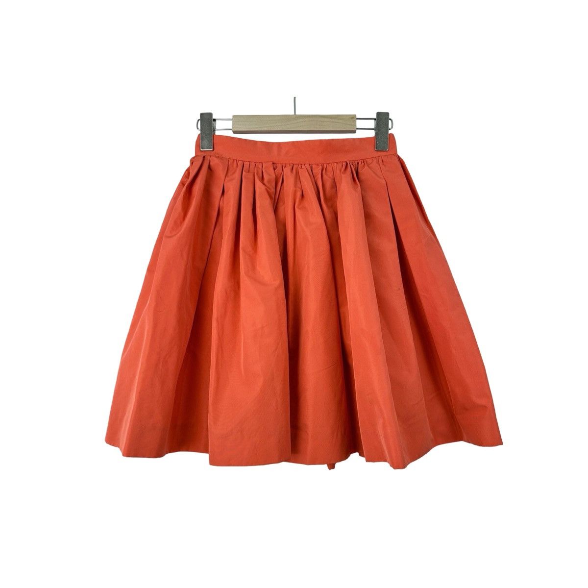 Miu Miu Miu Miu high-waisted silk mini skirt Size 26" / US 2 / IT 38 - 1 Thumbnail