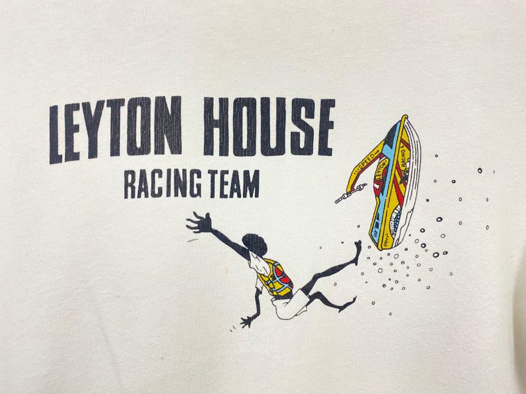 Vintage VTG 90s Leyton House Racing Team t shirt art Size US M / EU 48-50 / 2 - 5 Thumbnail