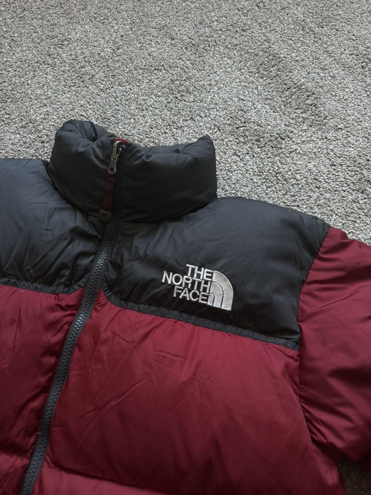 The North Face The North Face Nuptse 700 Down Puffer Jacket Red Black Size US S / EU 44-46 / 1 - 2 Thumbnail
