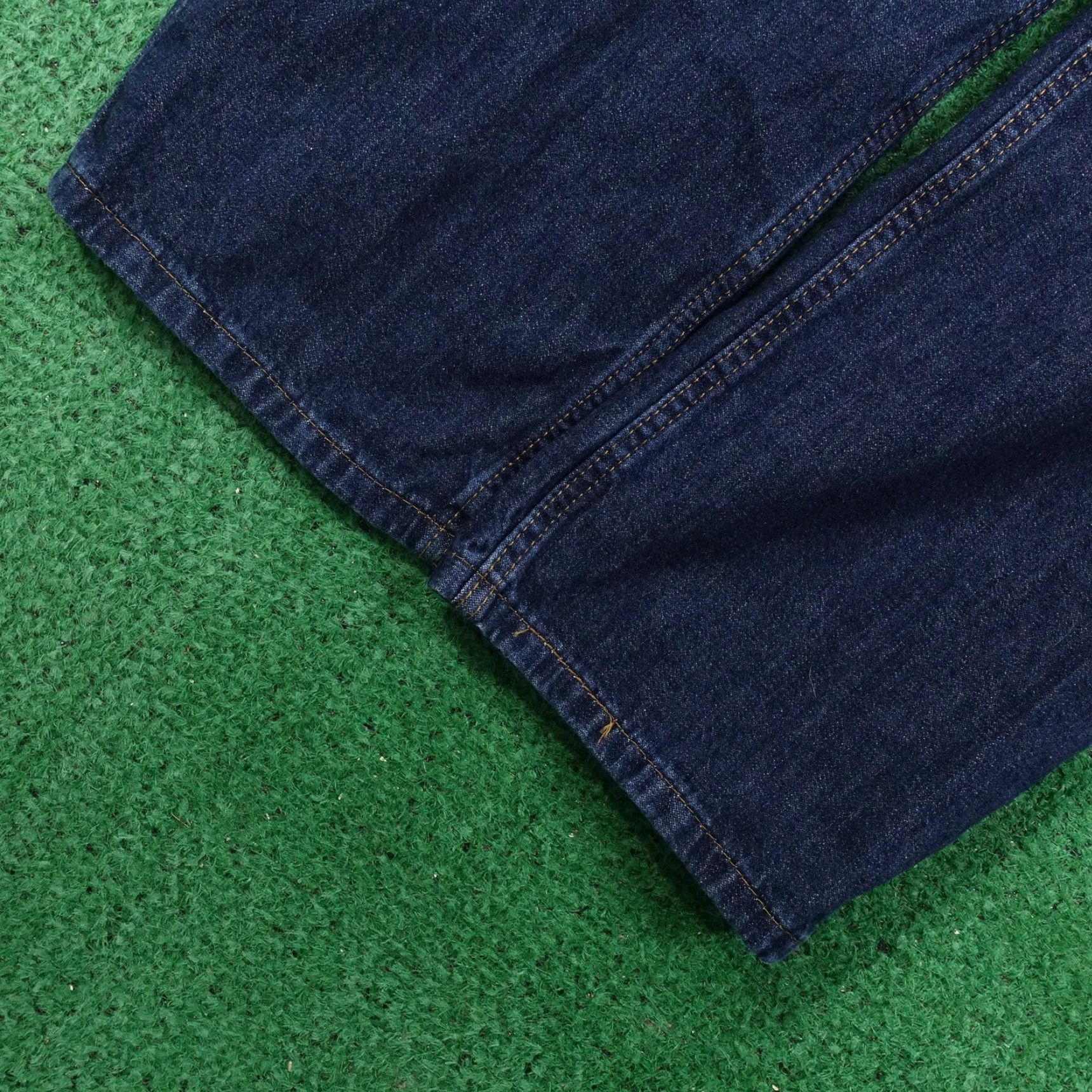 Levi's LEVI'S 514 Slim Straight Dark Wash Jeans Mens Size 38x30 Blue Denim Size US 38 / EU 54 - 3 Thumbnail