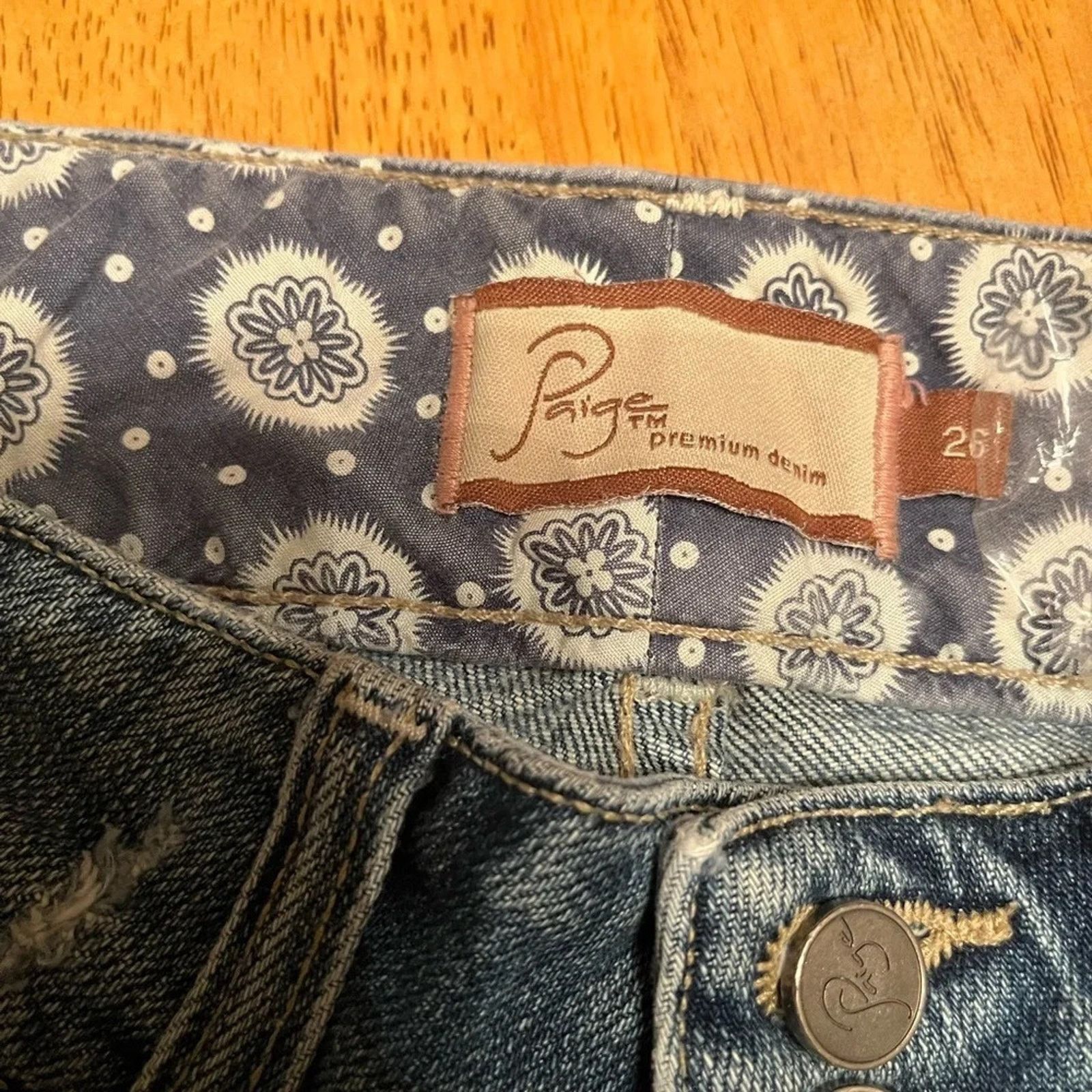 Paige Paige Hidden Hills jeans, size 26 Size 26" / US 2 / IT 38 - 4 Thumbnail