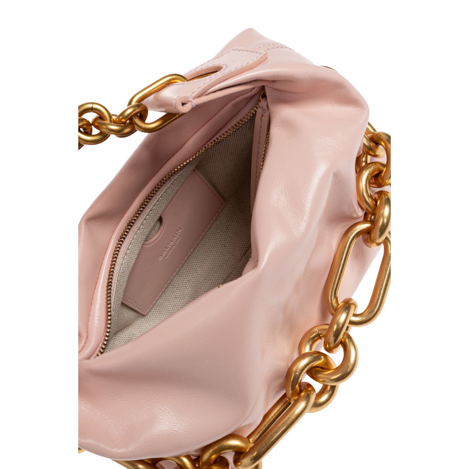 Balmain BALMAIN Sync Mini $1995 Pink Leather Top Handle Bag New & Au Size ONE SIZE - 4 Thumbnail