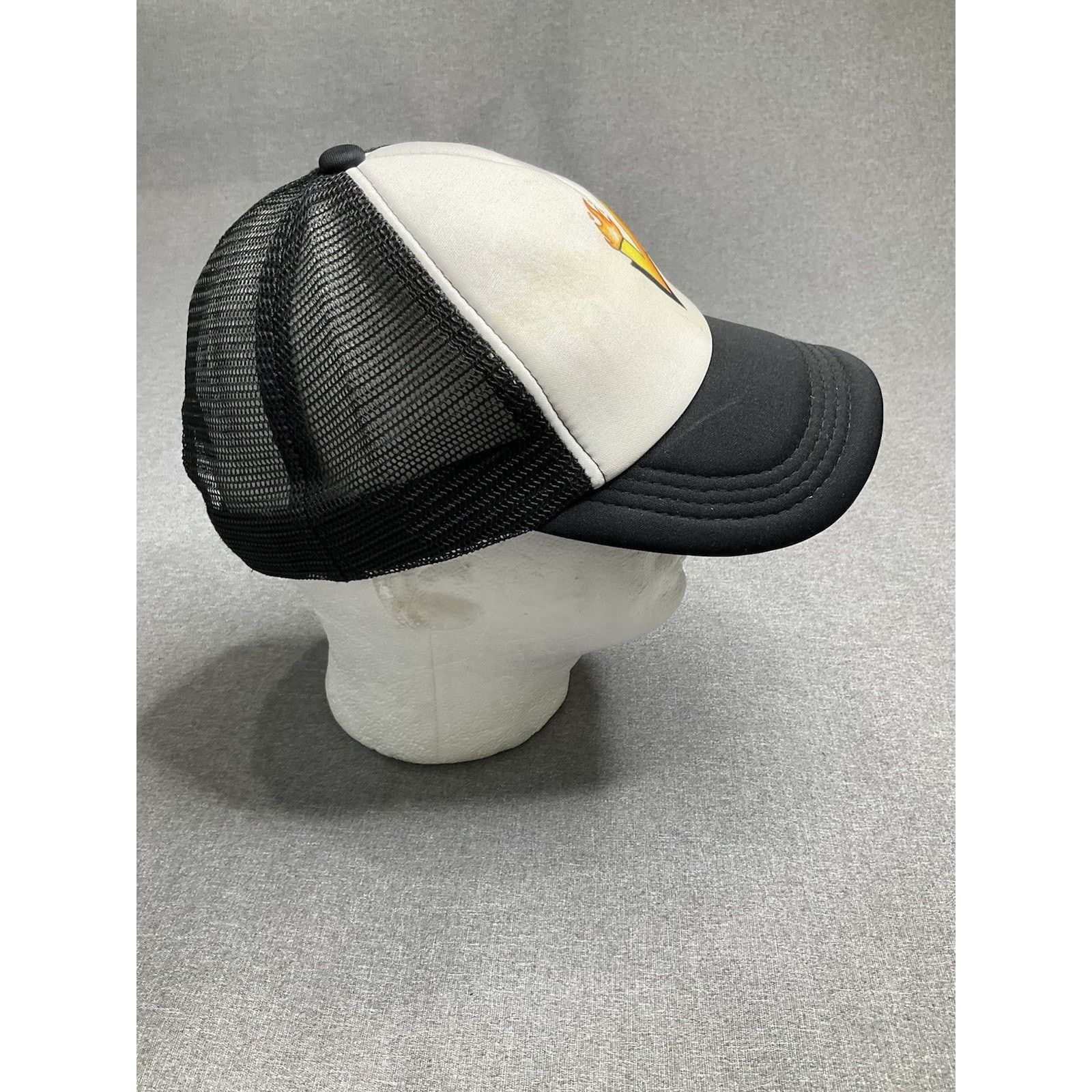 Other Vivid YouTuber Merch Trucker Hat Cap Black White Foam Size ONE SIZE - 4 Thumbnail