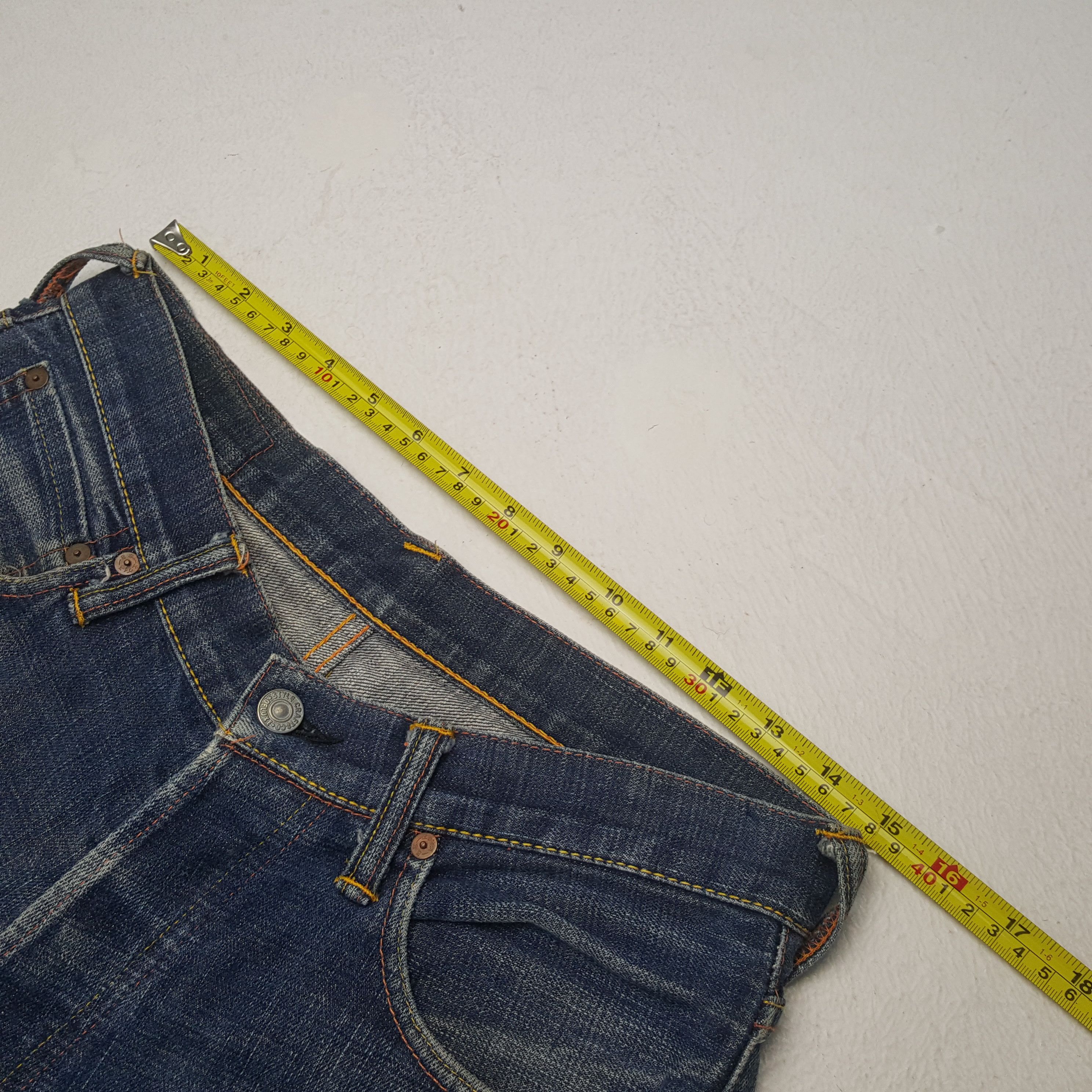 Evisu Vintage Evisu Japanese Brand Daicock Custom Style Jeans RR12 Size US 30 / EU 46 - 7 Thumbnail