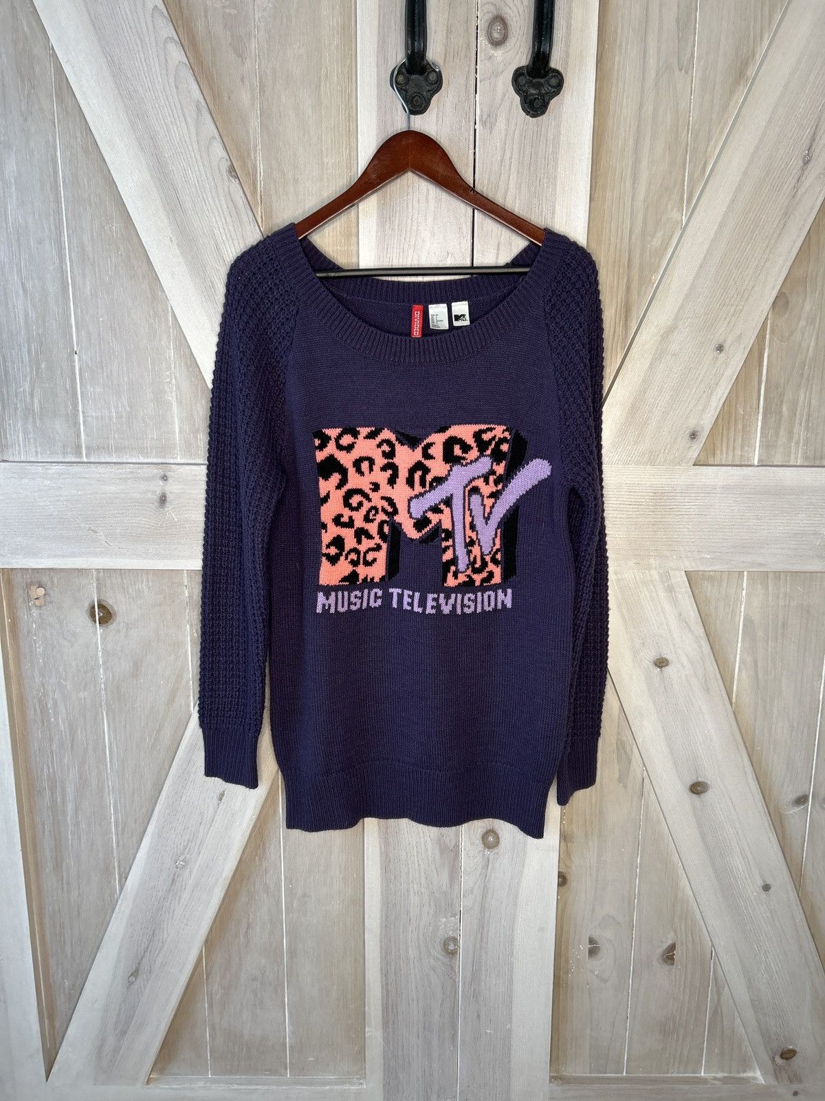Vintage RARE Vintage mtv sweater Size US S / EU 44-46 / 1 - 1 Thumbnail