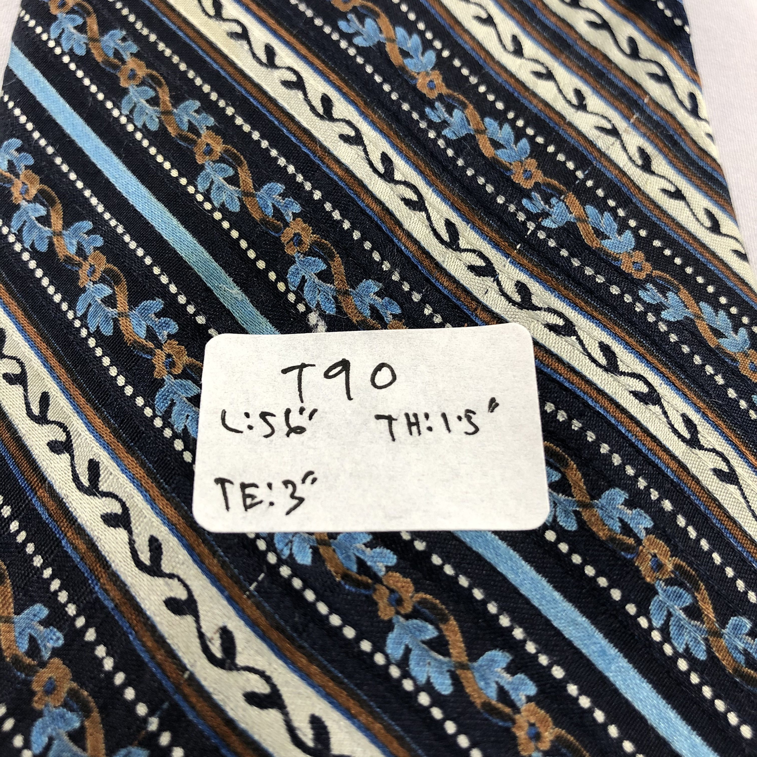 Vintage × Yves Saint Laurent Yves Saint Laurent Silk Neck Ties T90 Size ONE SIZE - 8 Thumbnail