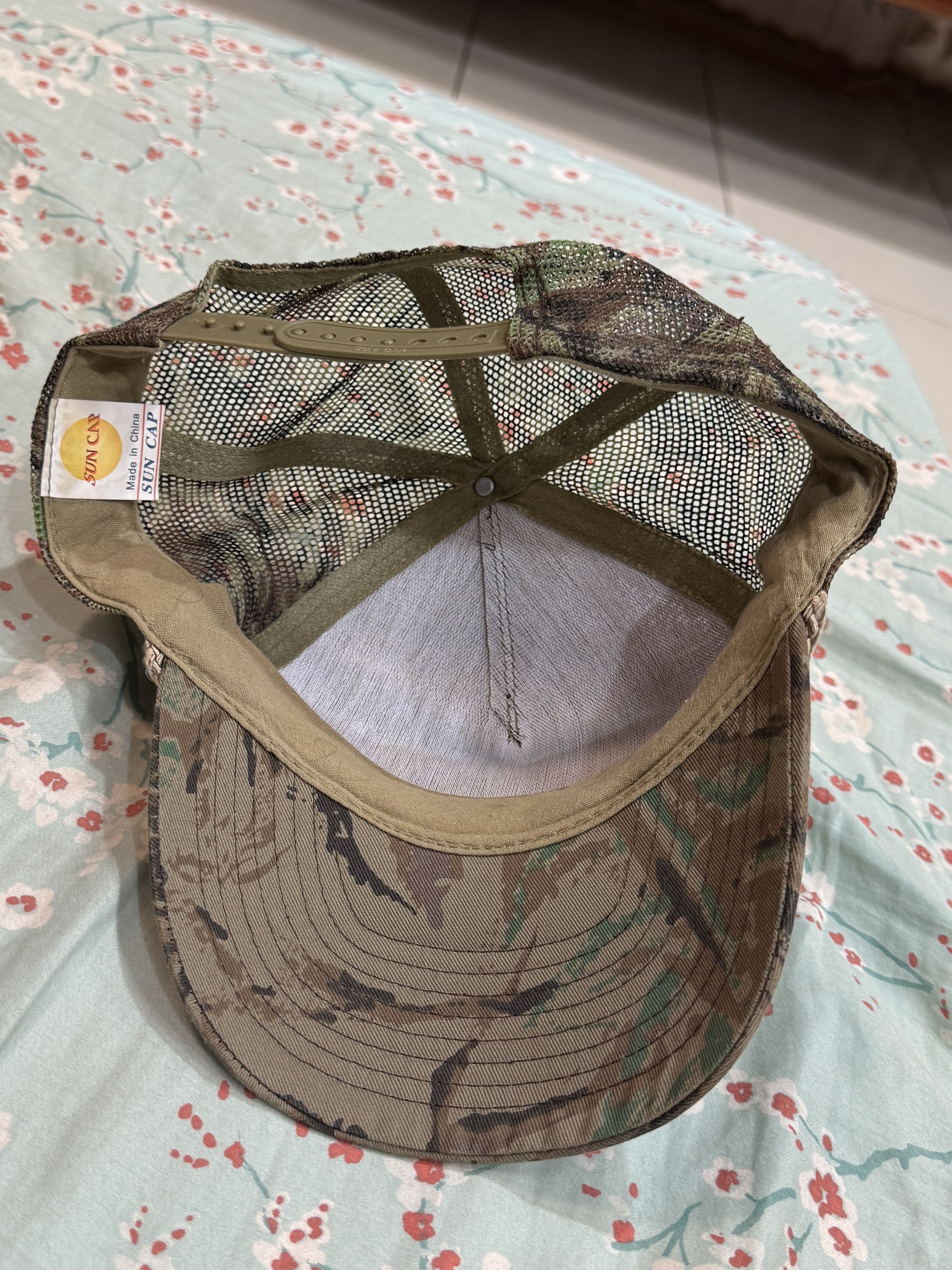 Hat Club Tyronza truck and Trailer Camo Trucker Hat Size ONE SIZE - 7 Thumbnail