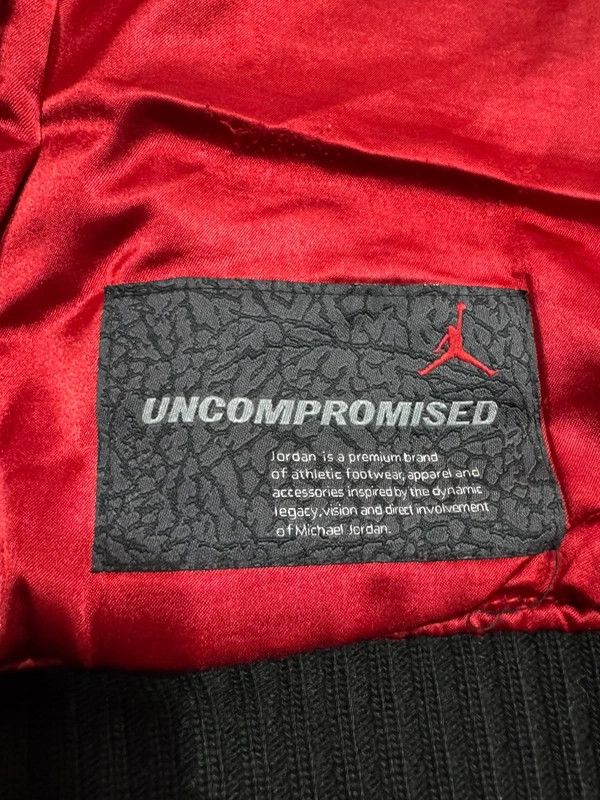 Jordan Brand Jordan Varsity Bomber Leather Jacket Letterman Wool 2010 S Size US S / EU 44-46 / 1 - 13 Thumbnail