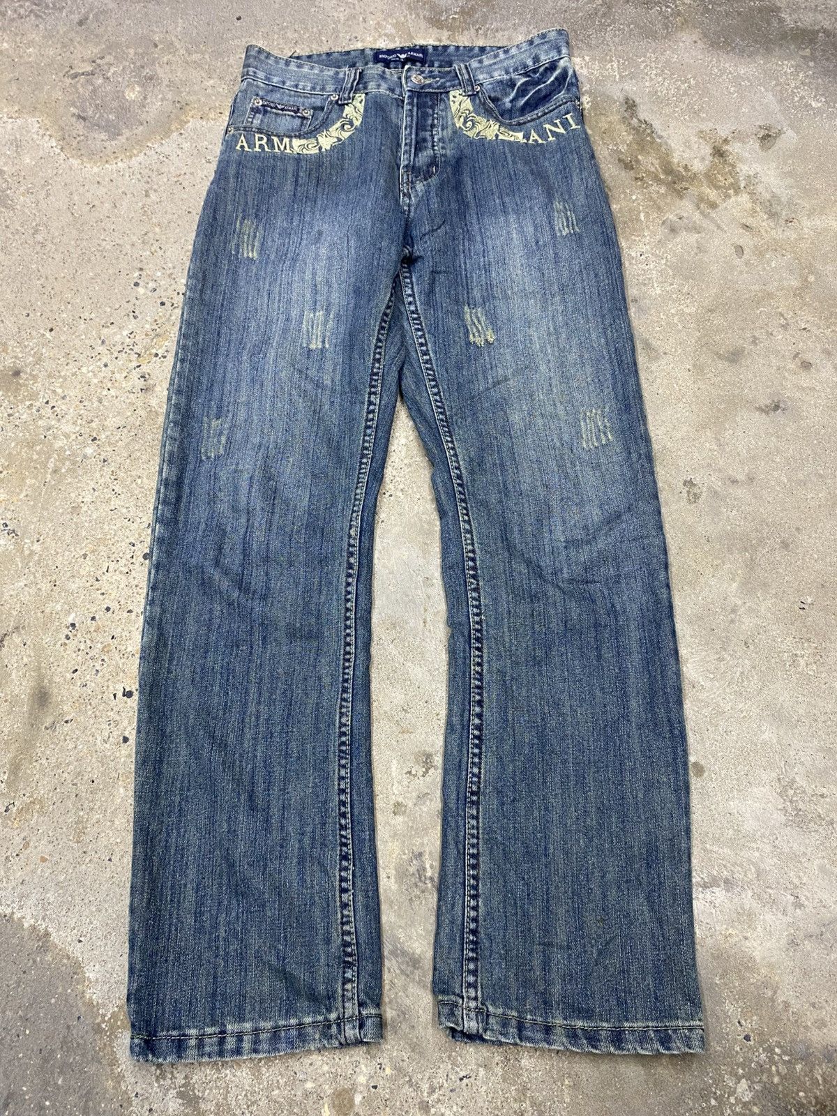 Armani × Emporio Armani × Giorgio Armani italian designer emporio armani jeans pant Size US 30 / EU 46 - 3 Thumbnail