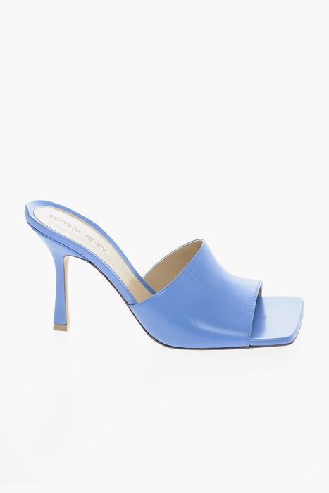 image of Bottega Veneta O1Loc1C0324 610538 Stretch Mule Shoess In Blue Shoes, Women's (Size 9)