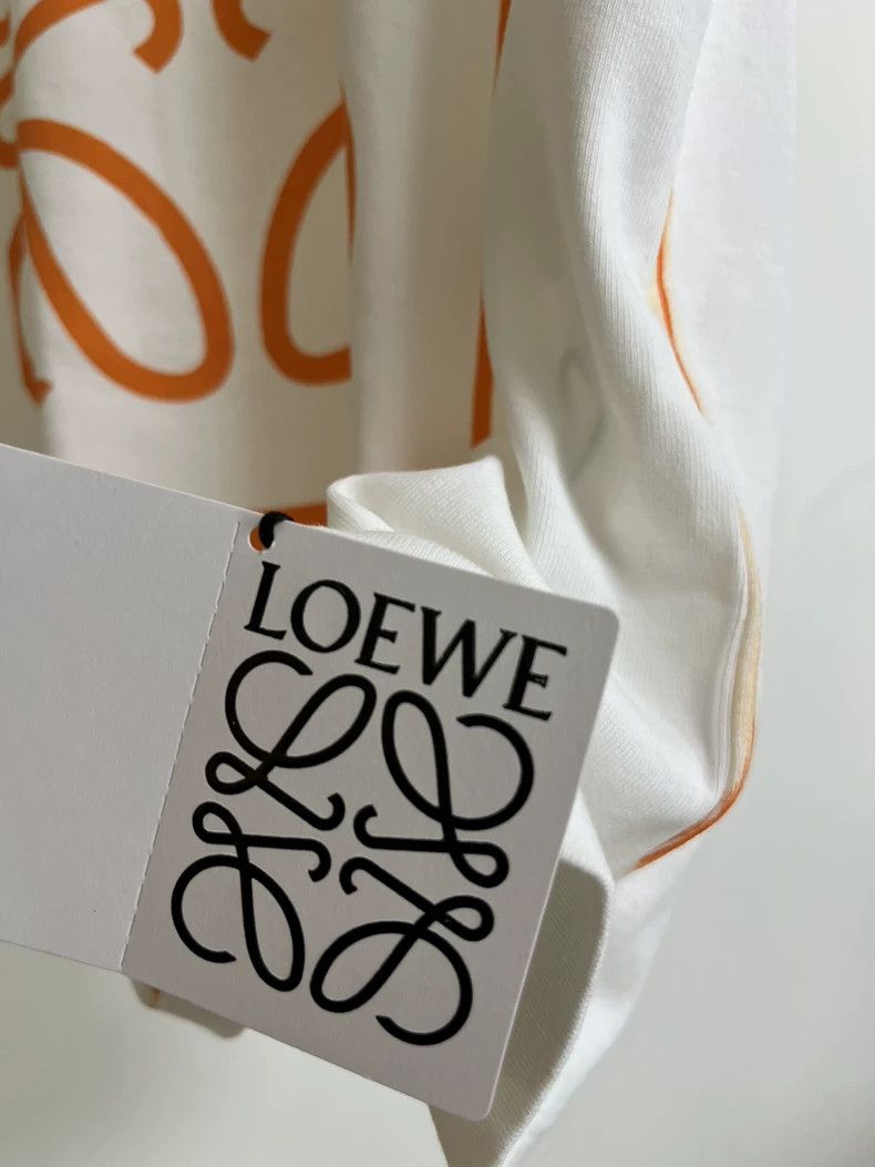 Loewe LOEWE Orange new rendering large logo short sleeve Size S / US 4 / IT 40 - 5 Thumbnail