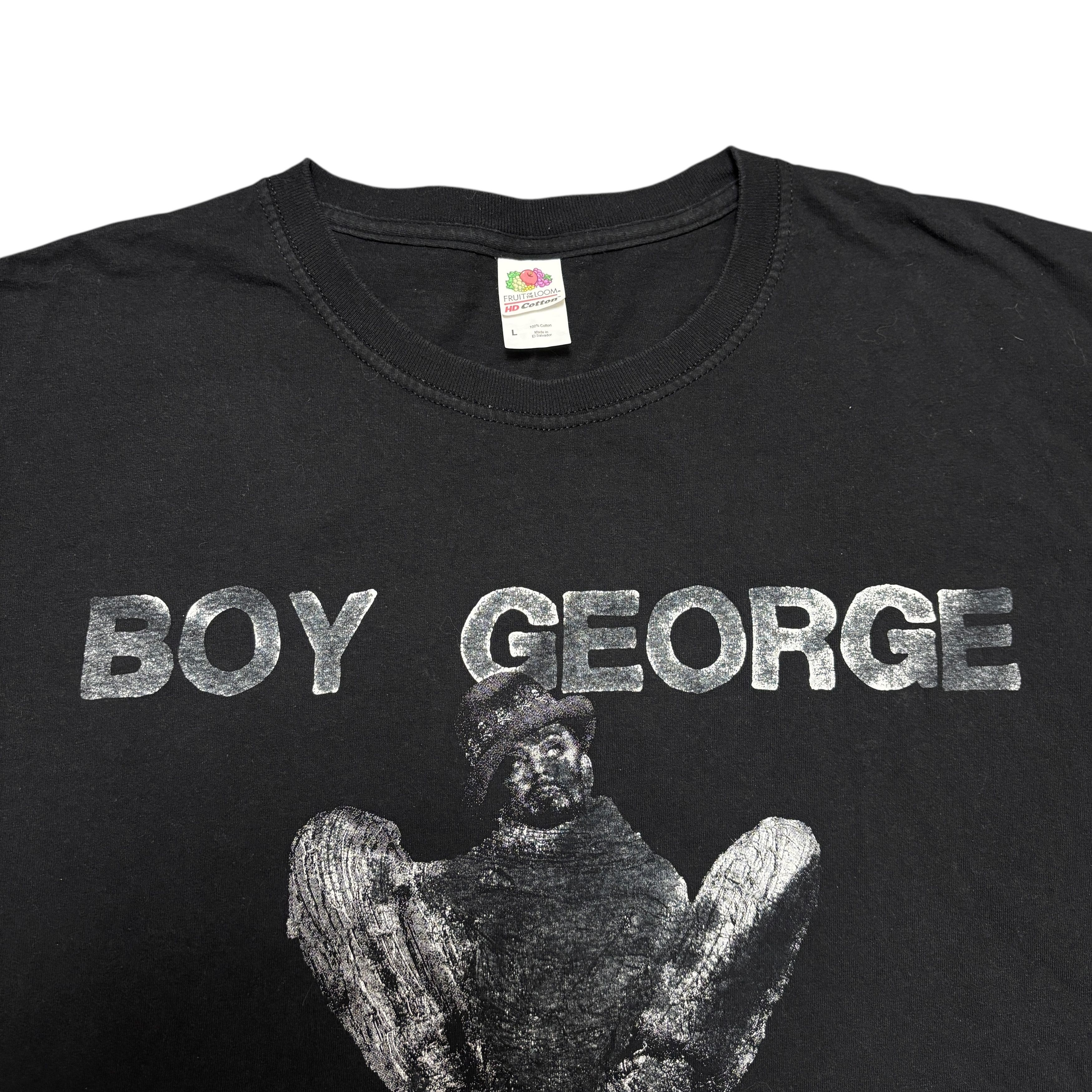 Band Tees × Vintage Boy George Shirt Band Tee Depeche Mode Pet Shop Boys Size US L / EU 52-54 / 3 - 5 Thumbnail