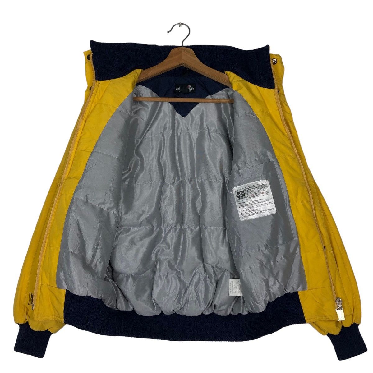 Japanese Brand 🔥Vintage Bomber Jacket Ski Ellesse Perugia-Italy Japan Made Size US S / EU 44-46 / 1 - 12 Thumbnail