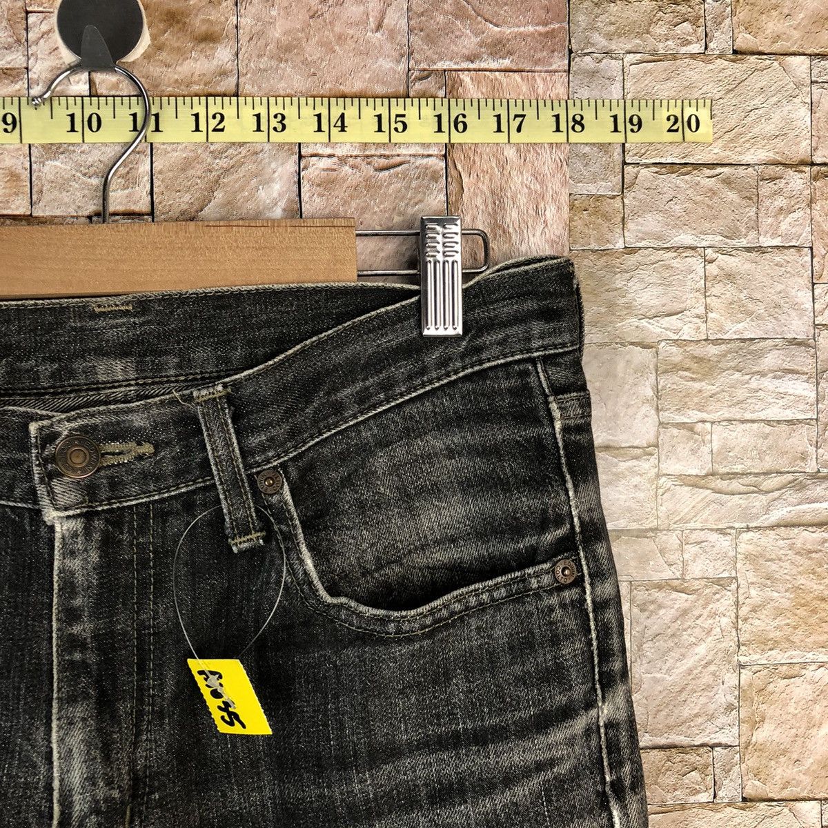 Edwin Edwin Black ripped distressed Denim Pants #A1035 Size US 29 - 8 Thumbnail