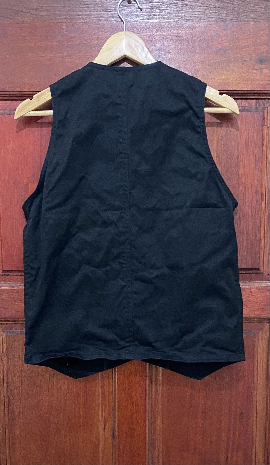 Ben Davis × Vintage Vintage Ben Davis Black Vest Jacket Size US M / EU 48-50 / 2 - 2 Thumbnail