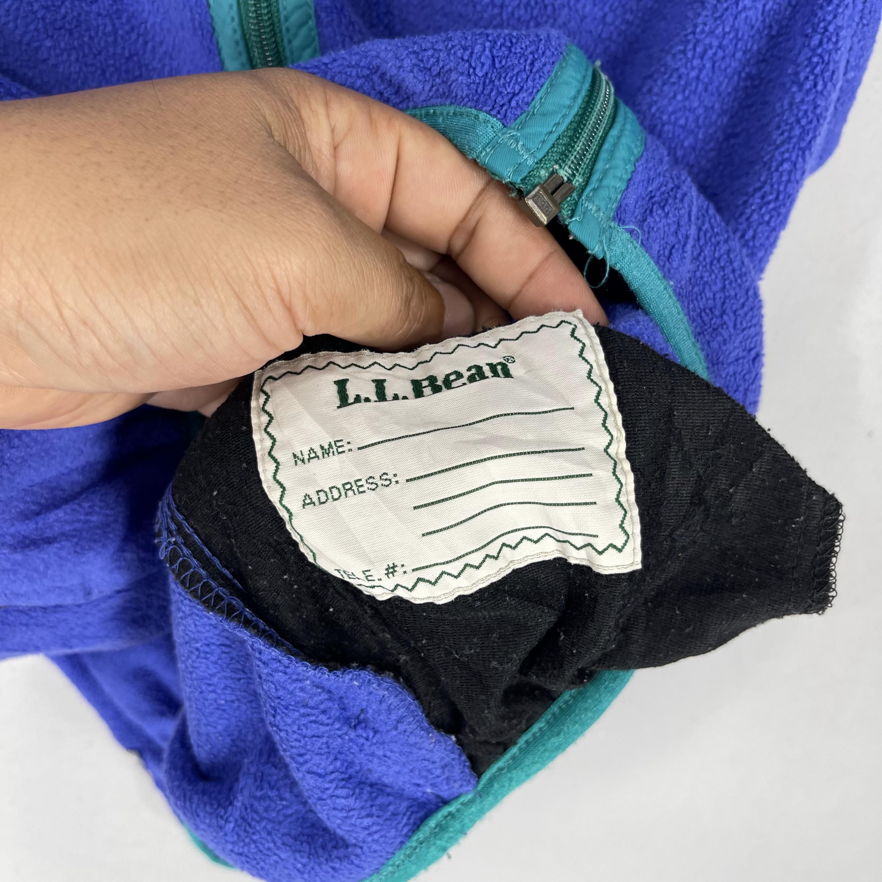 L.L. Bean Vintage LL BEAN Outdoor Sleeveless Fleece Vest Jacket Size S / US 4 / IT 40 - 6 Thumbnail