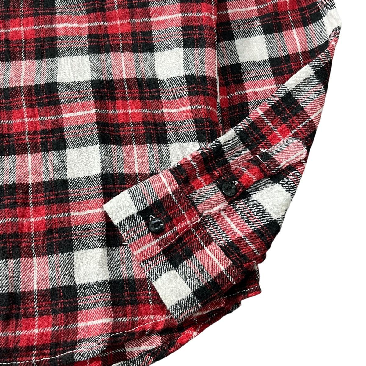 Japanese Brand IN THE ATTIC Plaid Flanel Shirt ifsix gothic style Size US M / EU 48-50 / 2 - 4 Thumbnail