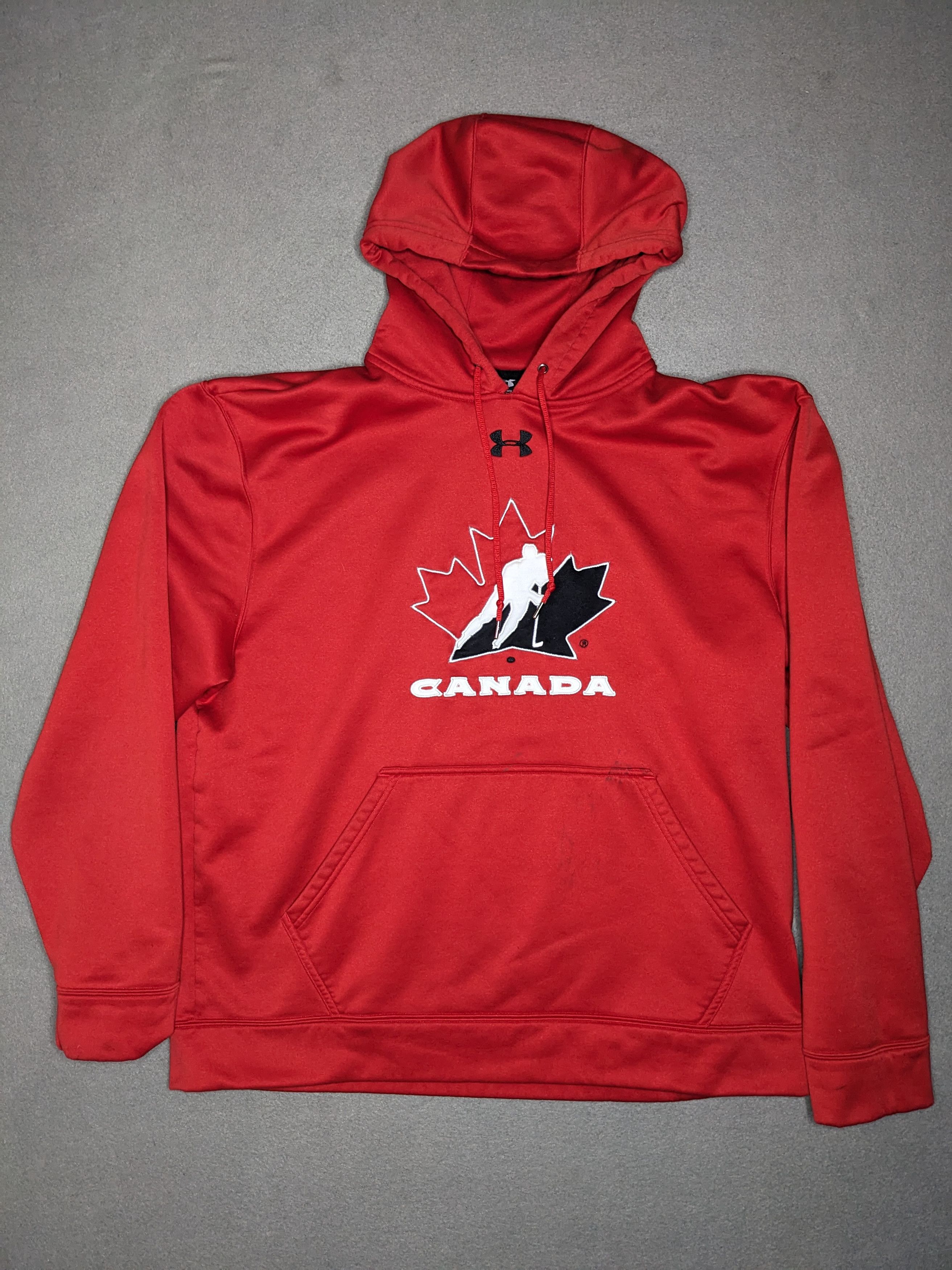 Under Armour Under Armour Team Canada Large Hoodie Sweater Olympics IIHF Size US L / EU 52-54 / 3 - 1 Thumbnail