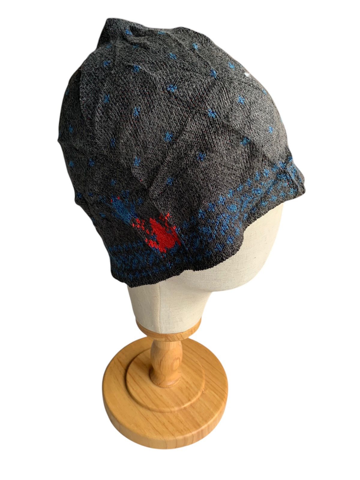 14th Addiction × Japanese Brand Knitted Punk Made in Japan Winter sessions Rare Beanie Hats Size ONE SIZE - 2 Thumbnail