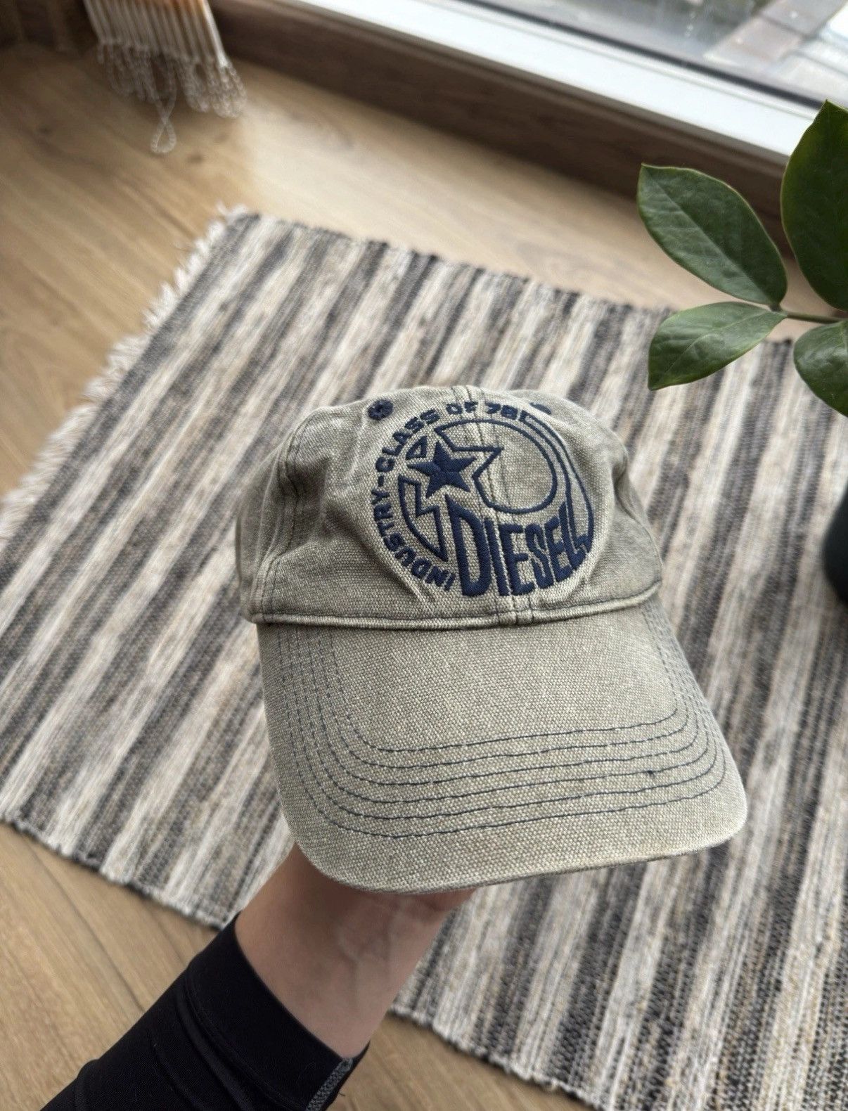 Diesel Diesel Vintage RARE Embroidered Logo Avant Garde 90s Cap Hat Size ONE SIZE - 3 Thumbnail