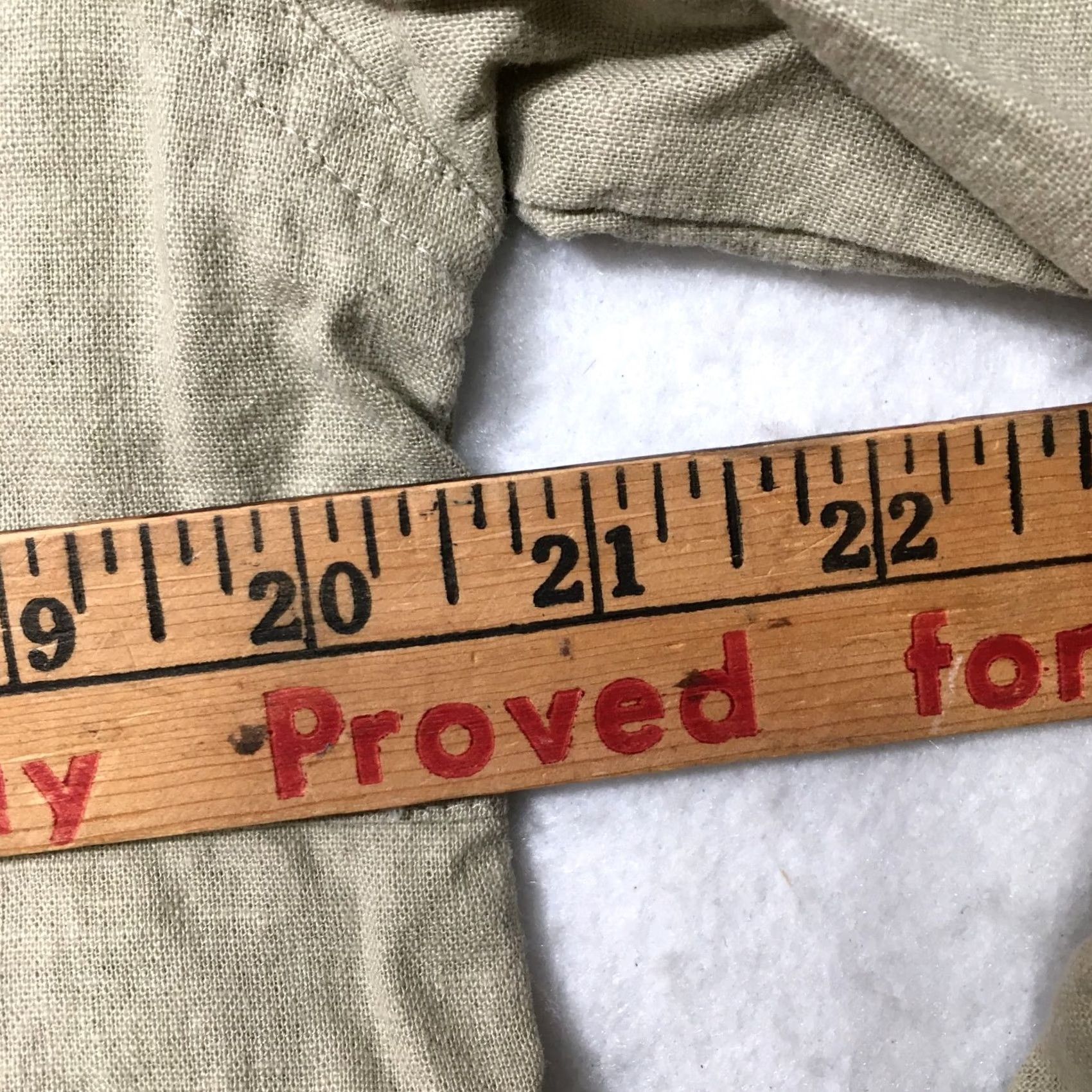 Vintage Shaver Lake Shirt Womens Large beige textured long sleeve Size L / US 10 / IT 46 - 5 Thumbnail