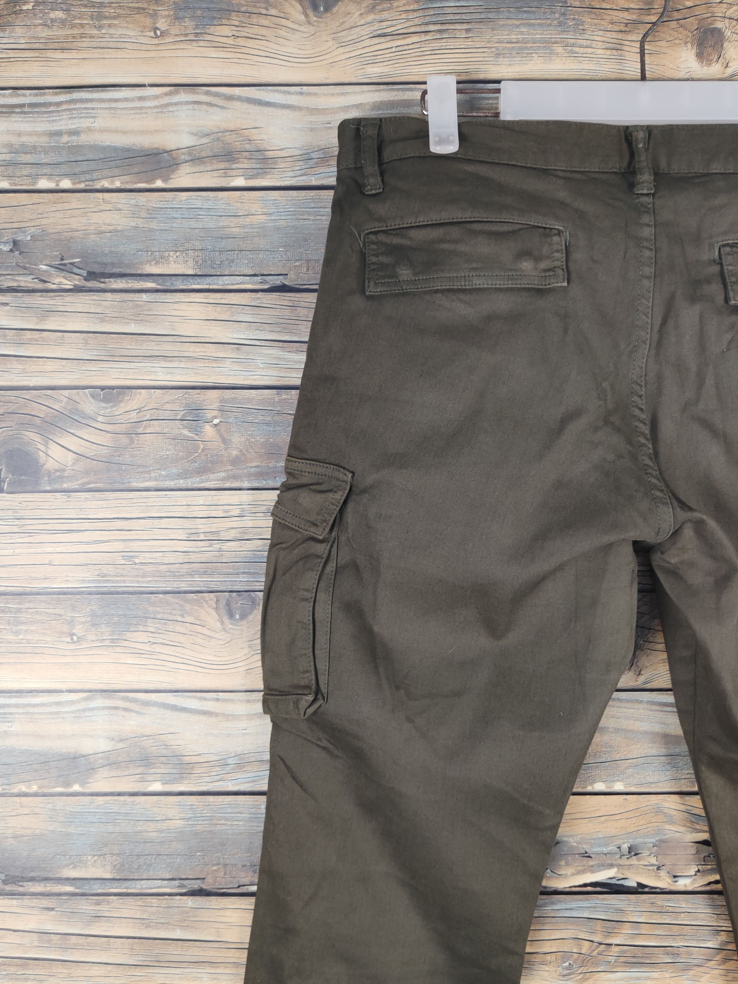 Japanese Brand DL Japanese Brand Brown Multipocket Cargo Pants #1524 Size US 33 - 8 Thumbnail