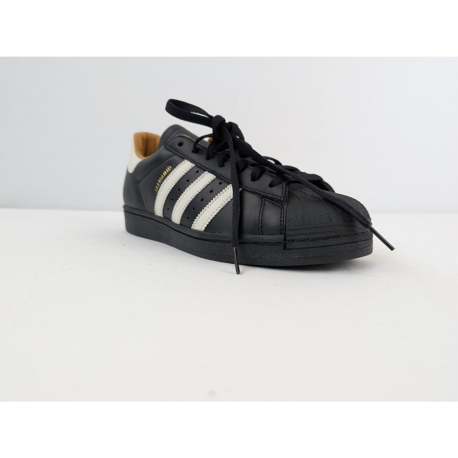 Adidas × JJJJound o1rshd1 Superstar OG Originals Sneakers in Core Black Size US 9.5 / EU 42-43 - 2 Thumbnail
