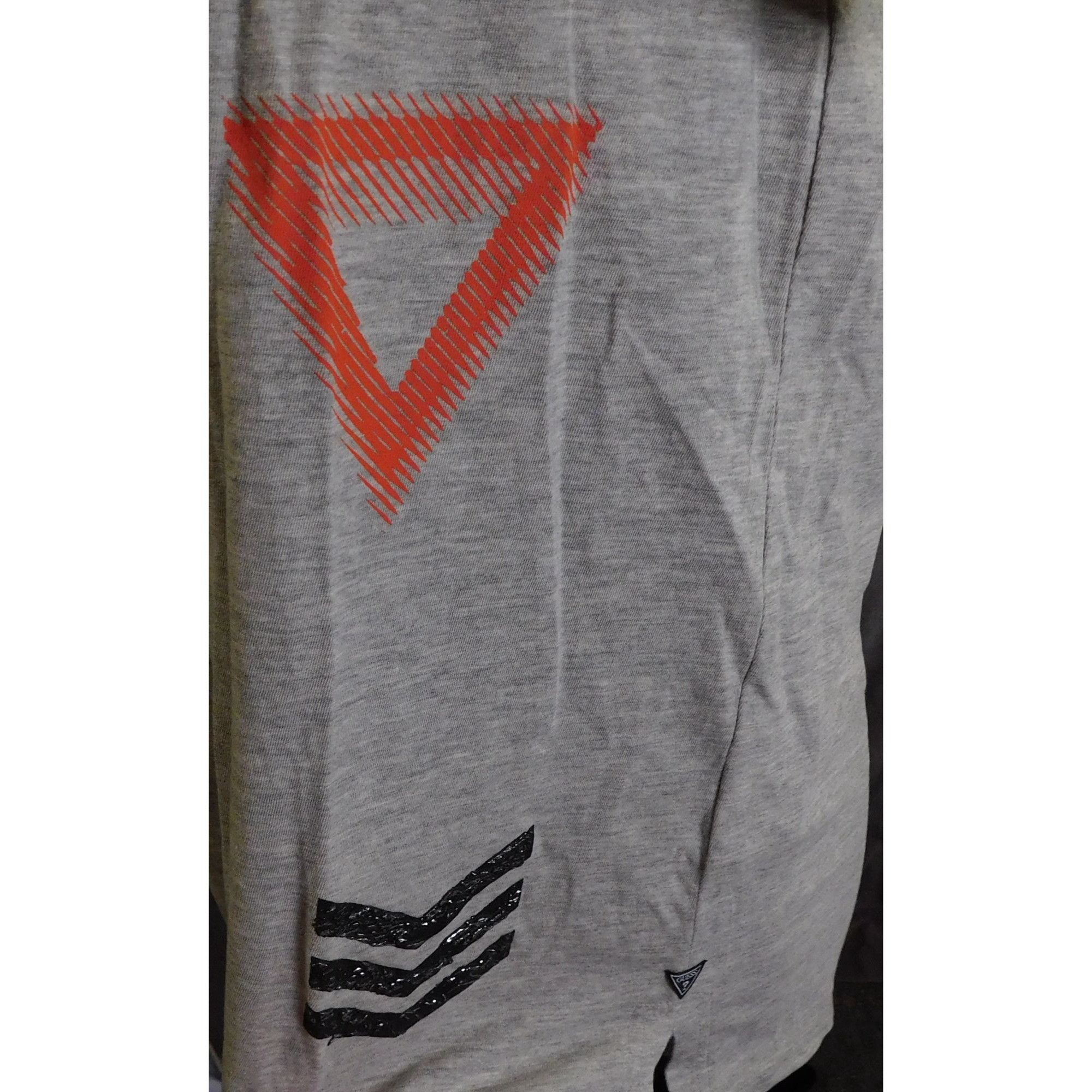 Guess Guess Military Emblem Grey Crew Tee NWT Size US S / EU 44-46 / 1 - 6 Thumbnail