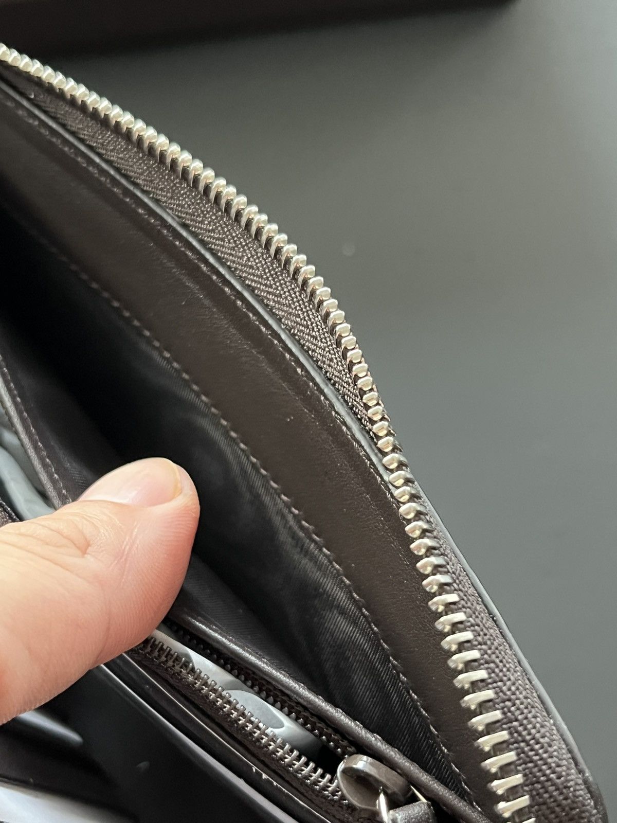 Gucci $2k Gucci GG Monogram Wallet Long Zip Brand New Size ONE SIZE - 12 Thumbnail